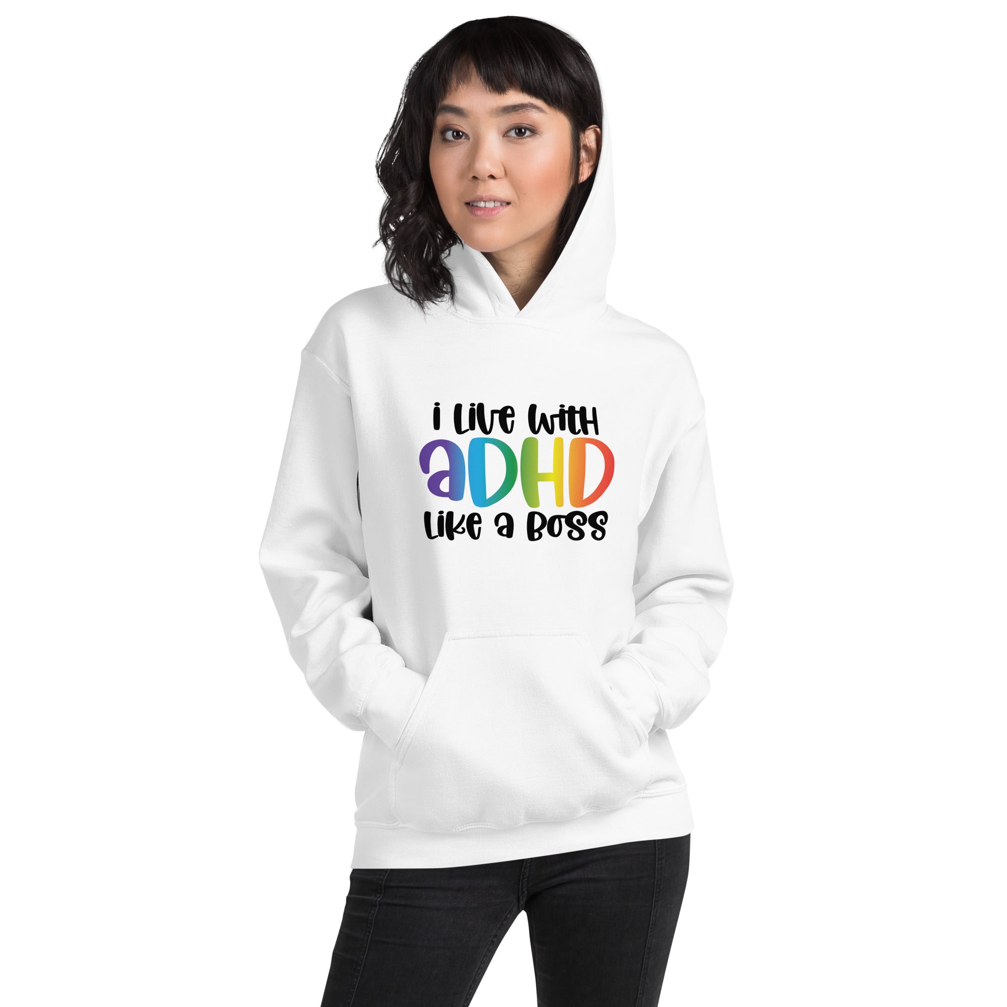 Unisex Hoodie ADHD Like A Boss