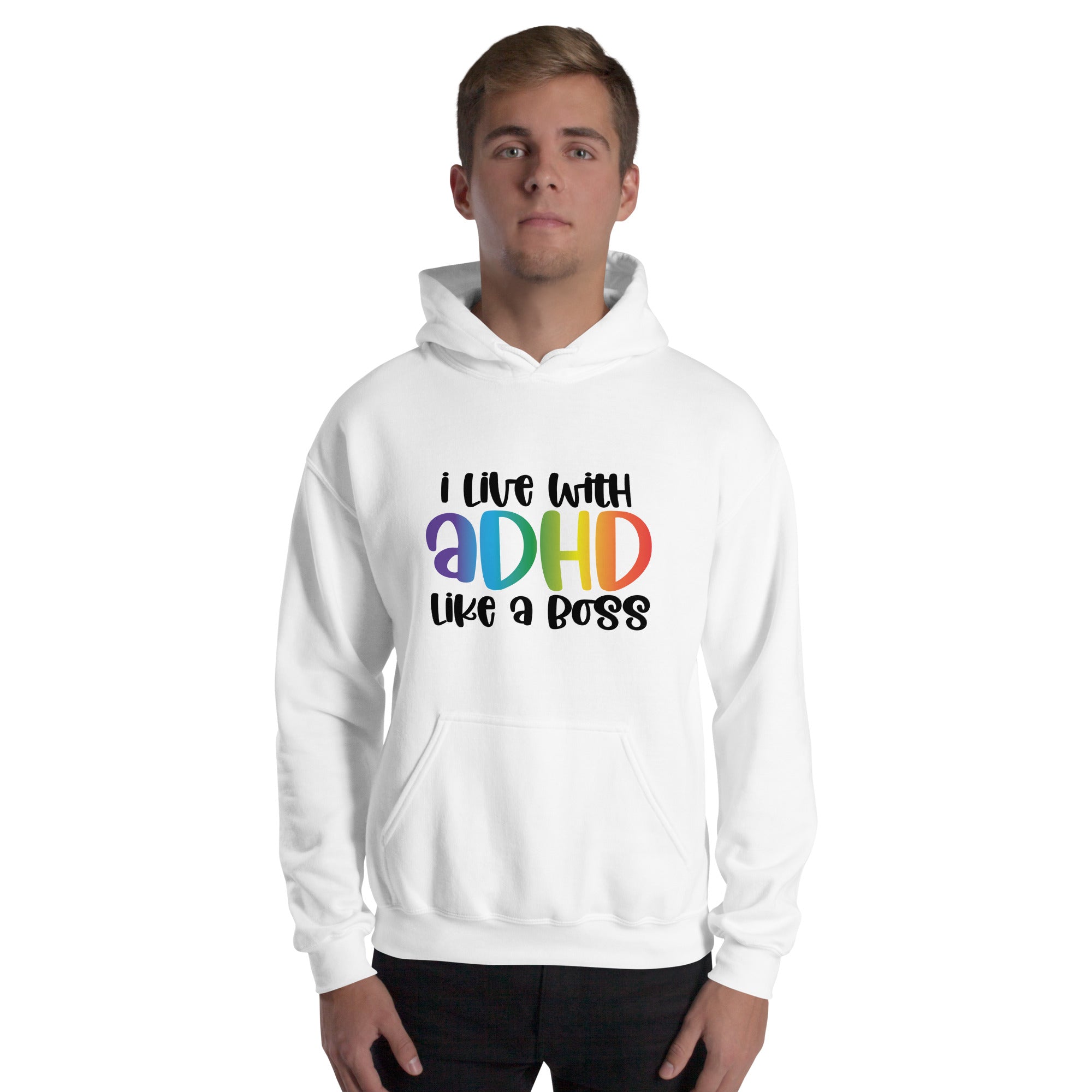 Unisex Hoodie ADHD Like A Boss