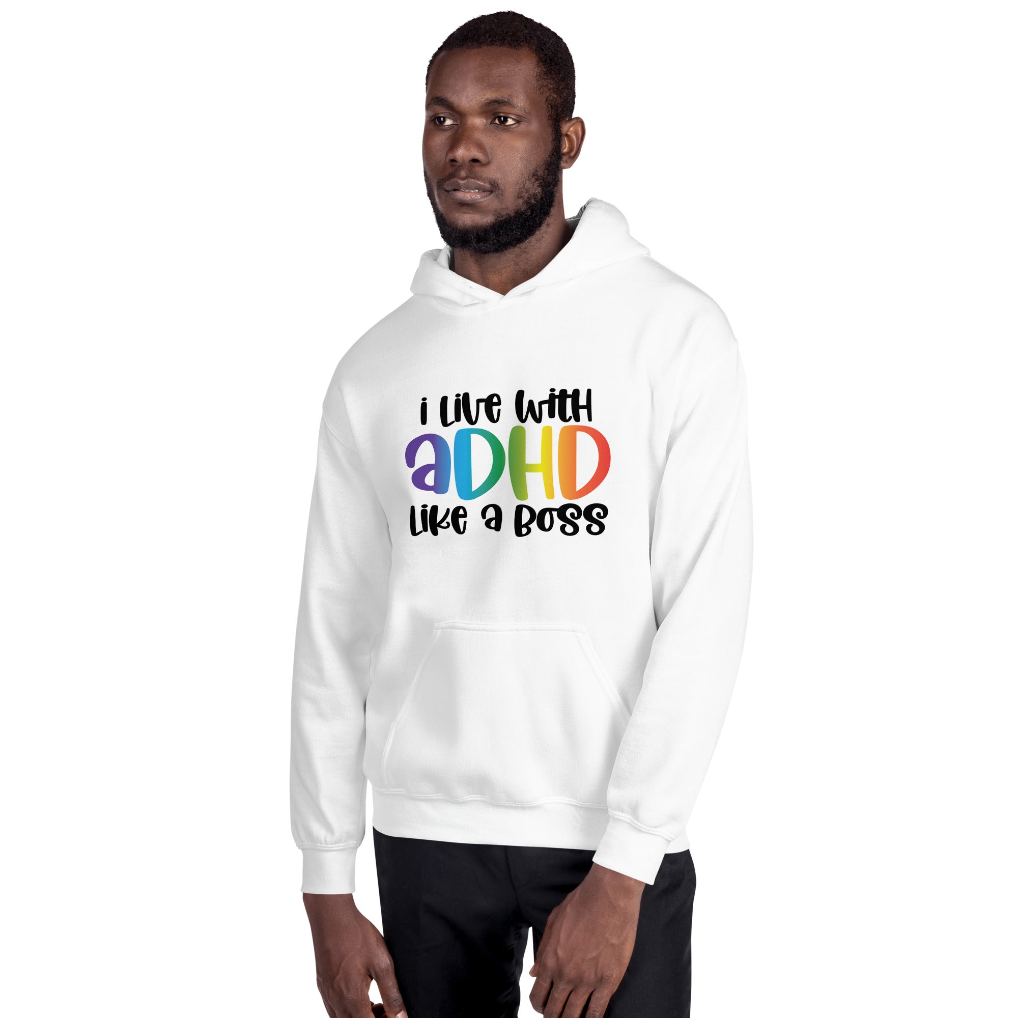 Unisex Hoodie ADHD Like A Boss