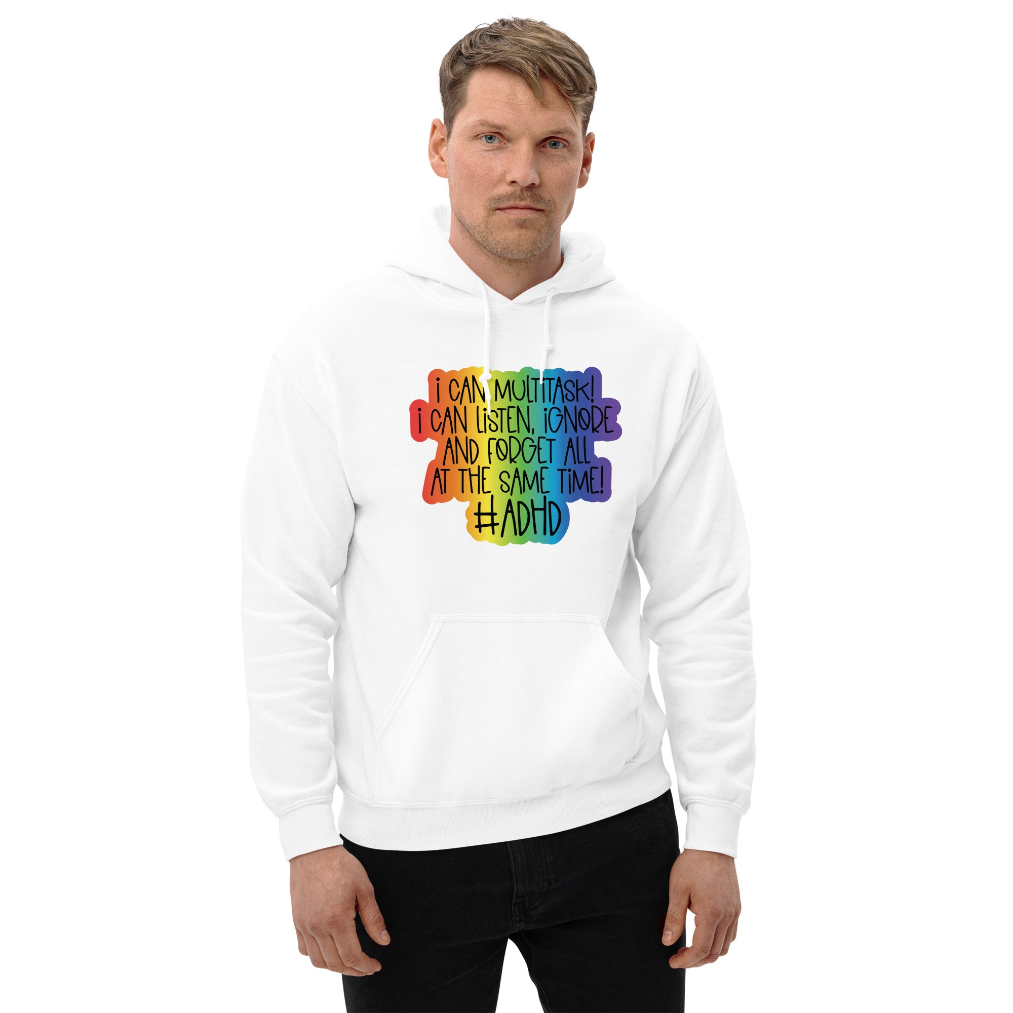 Unisex Hoodie ADHD Multitask ADHD