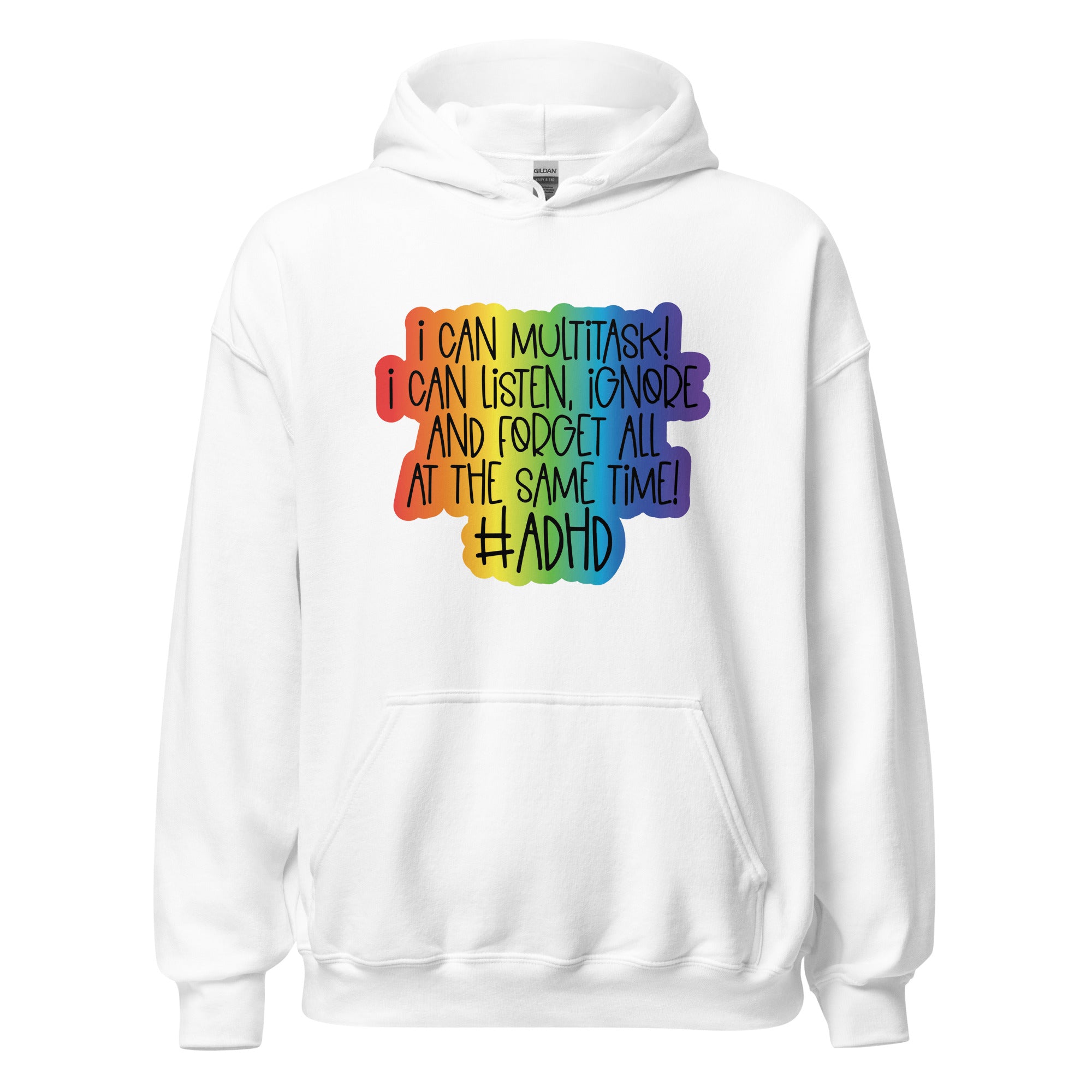 Unisex Hoodie ADHD Multitask ADHD