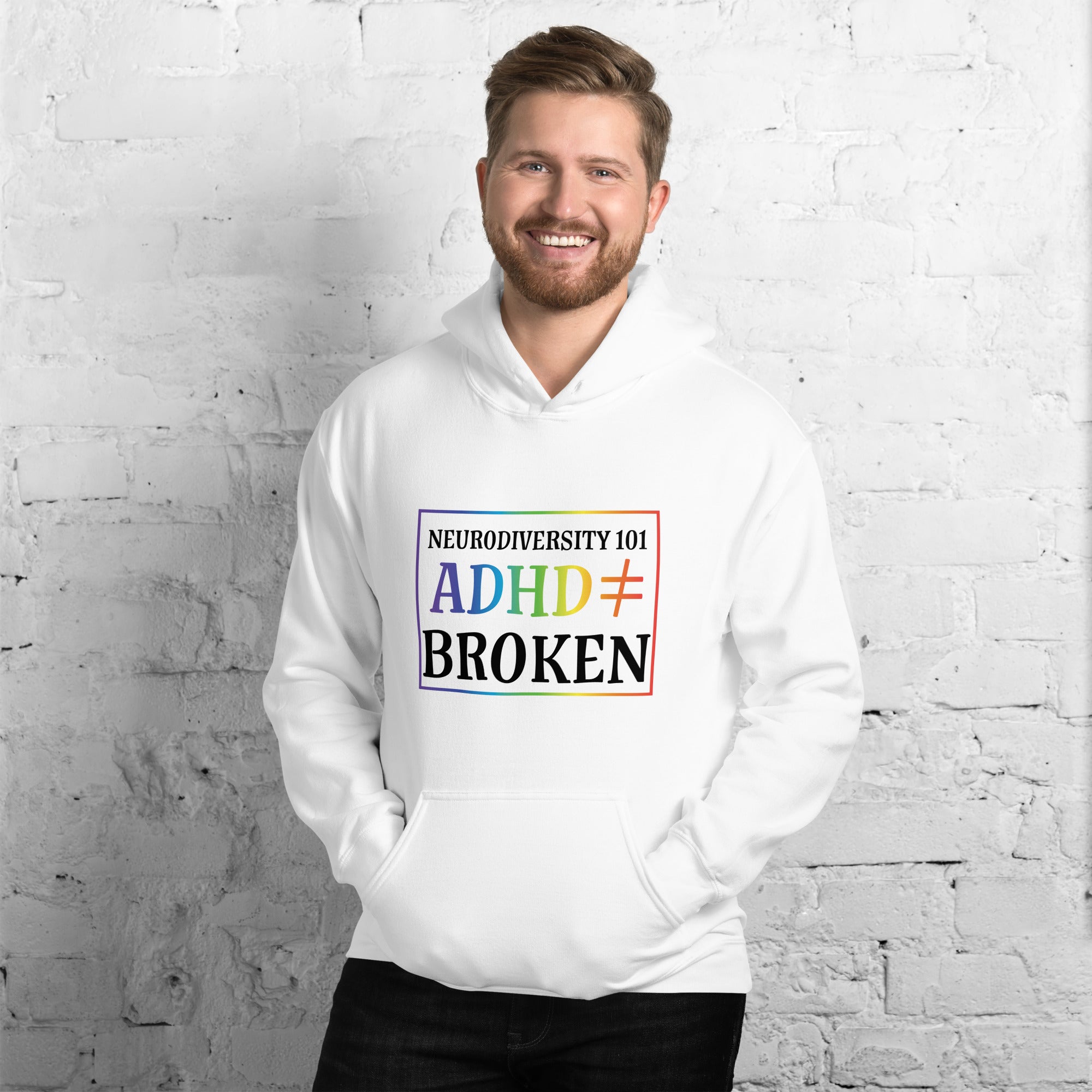 Unisex Hoodie ADHD Neurodiversity