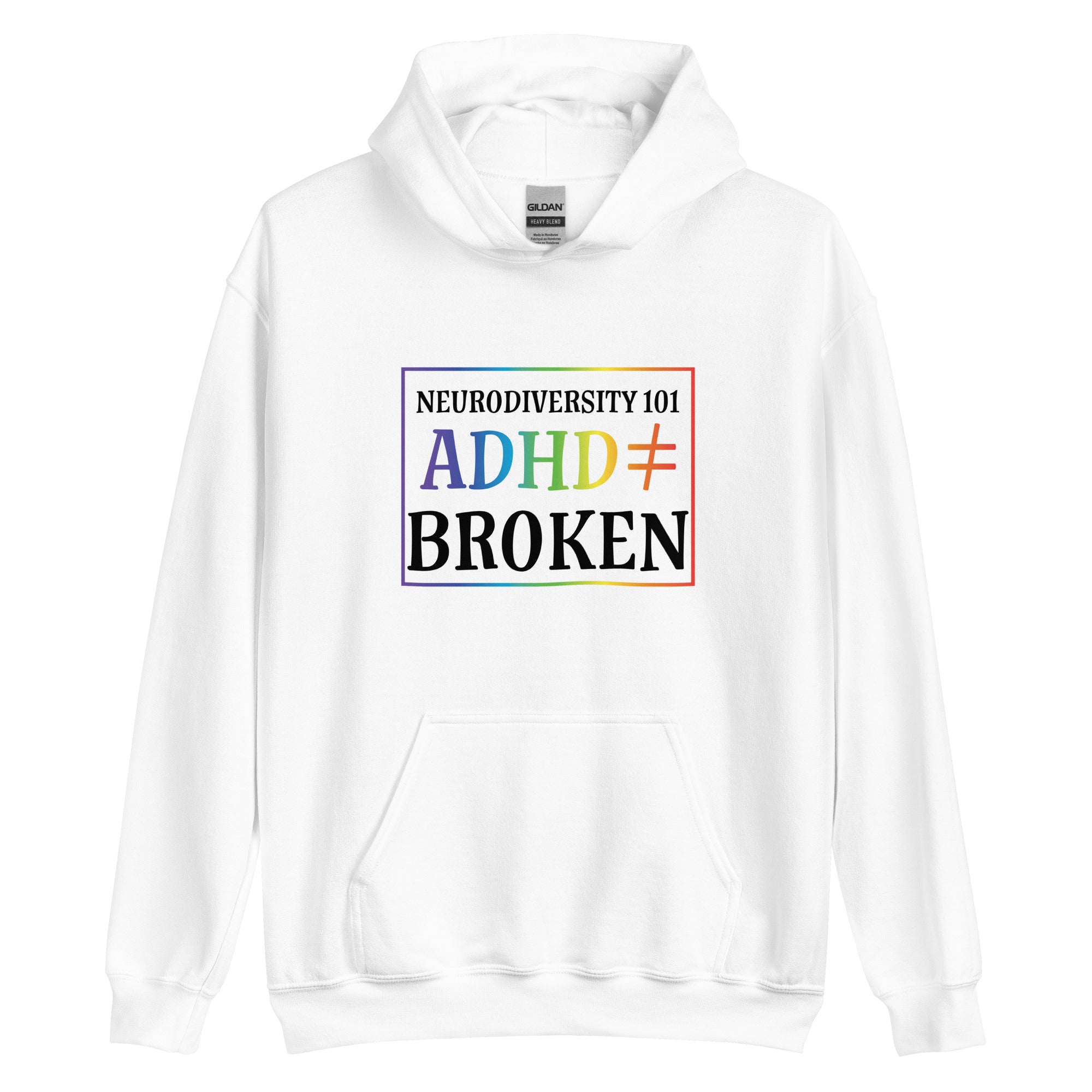 Unisex Hoodie ADHD Neurodiversity