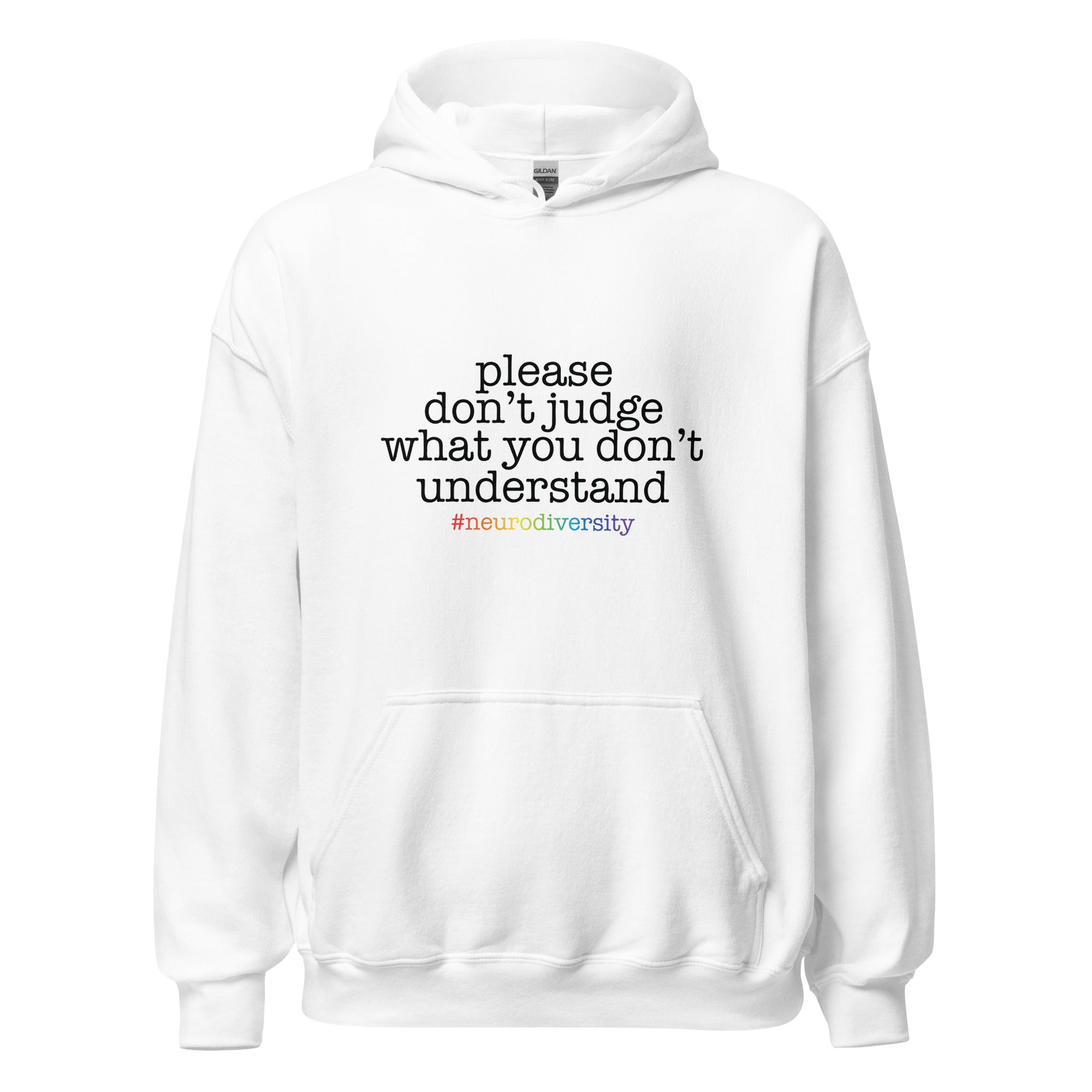 Unisex Hoodie ADHD Please Dont Judge
