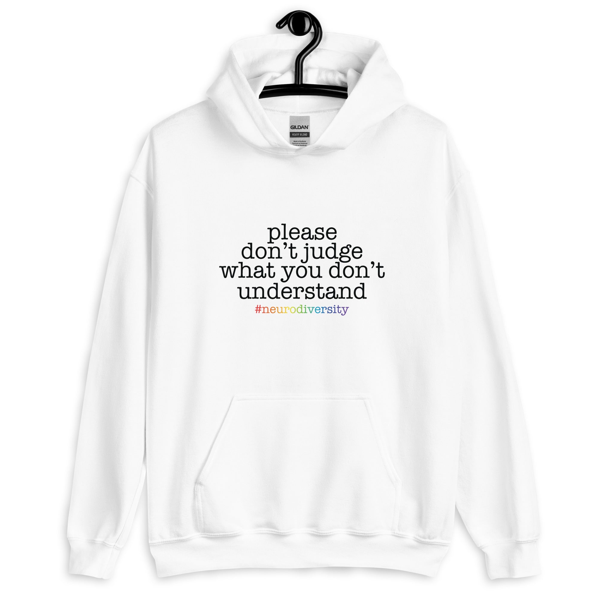 Unisex Hoodie ADHD Please Dont Judge