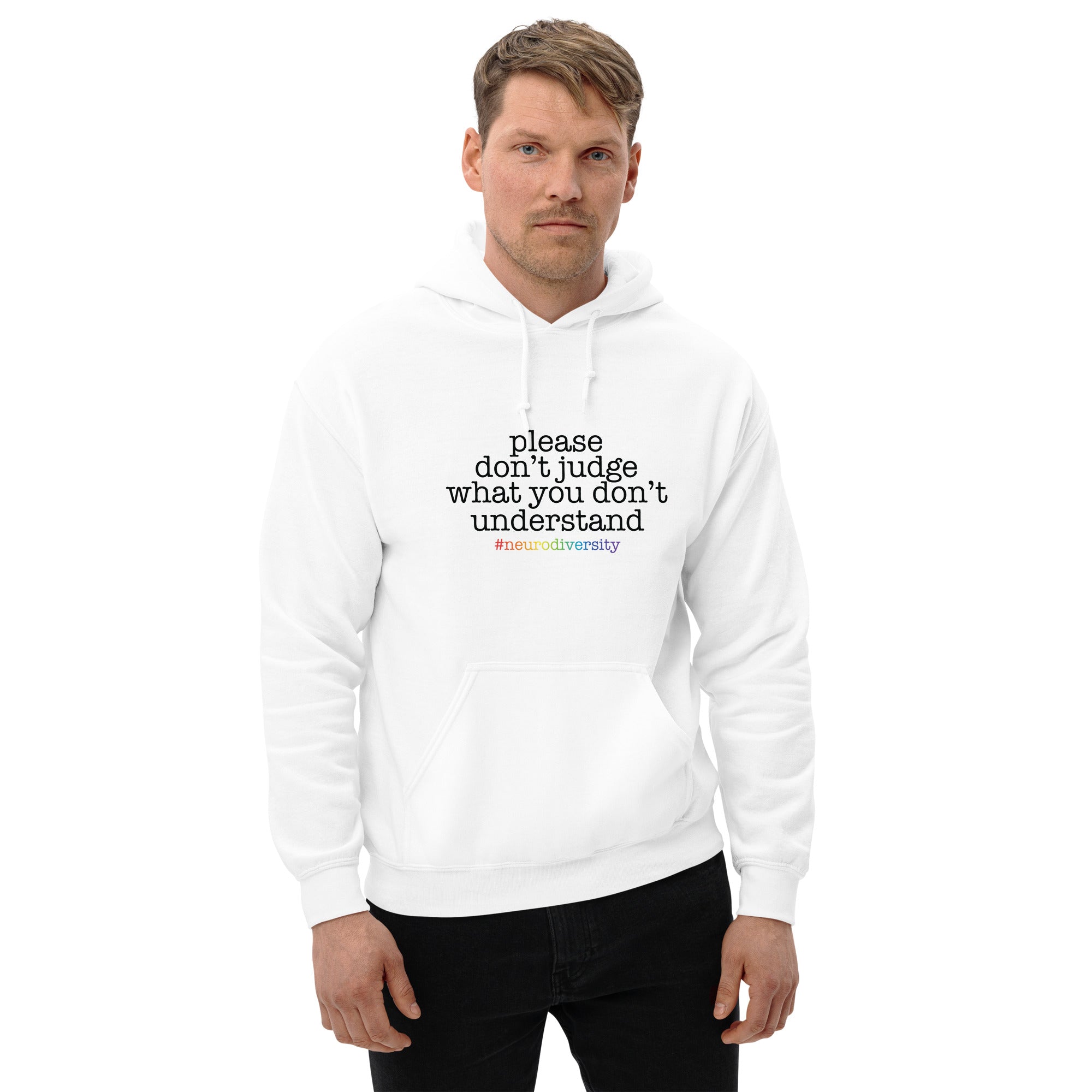 Unisex Hoodie ADHD Please Dont Judge