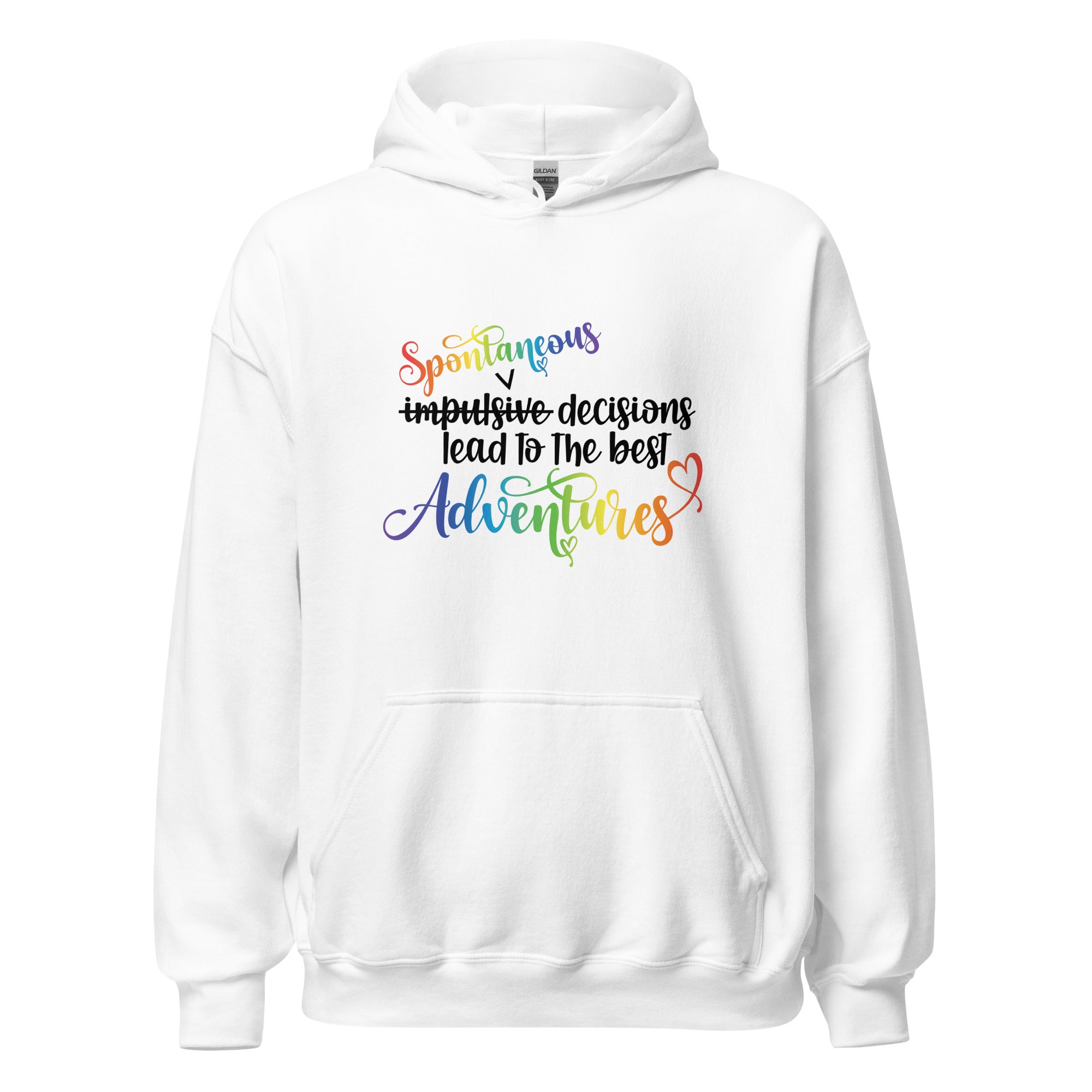 Unisex Hoodie ADHD Spontaneous Adventures