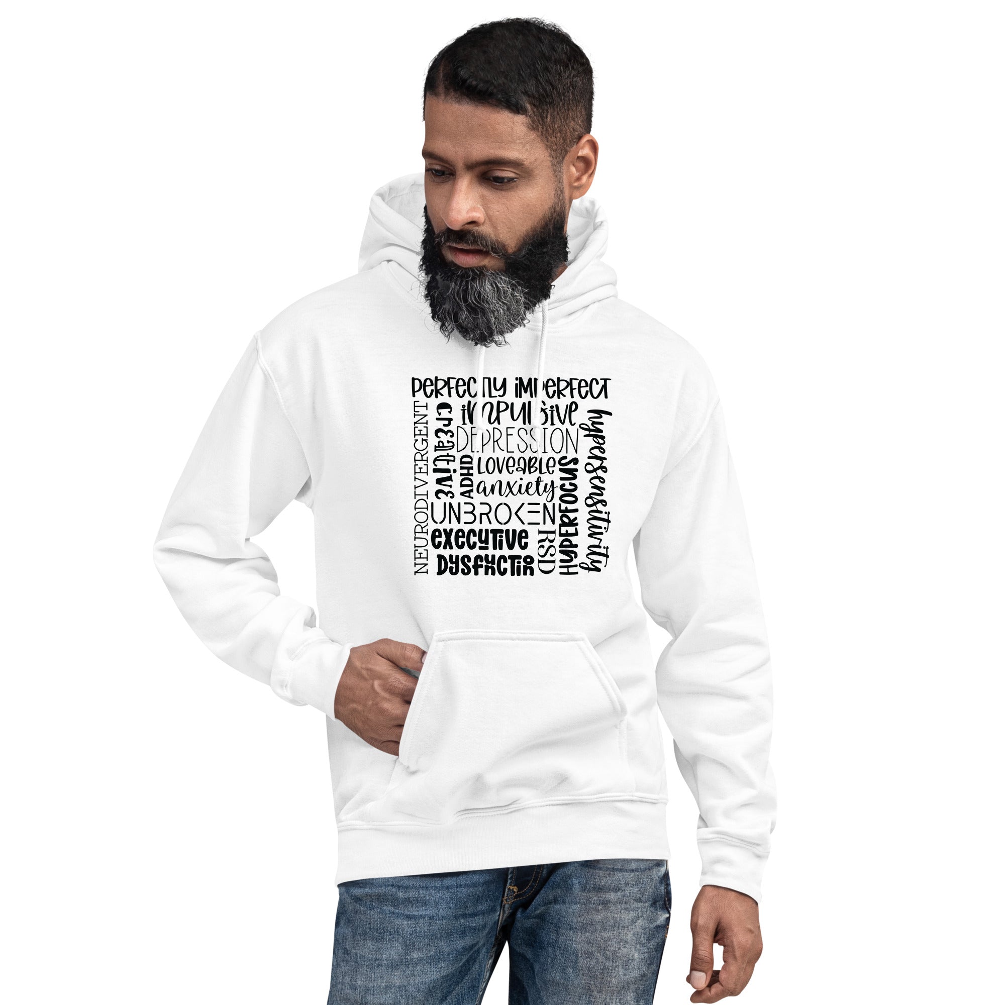 Unisex Hoodie ADHD Subway Art