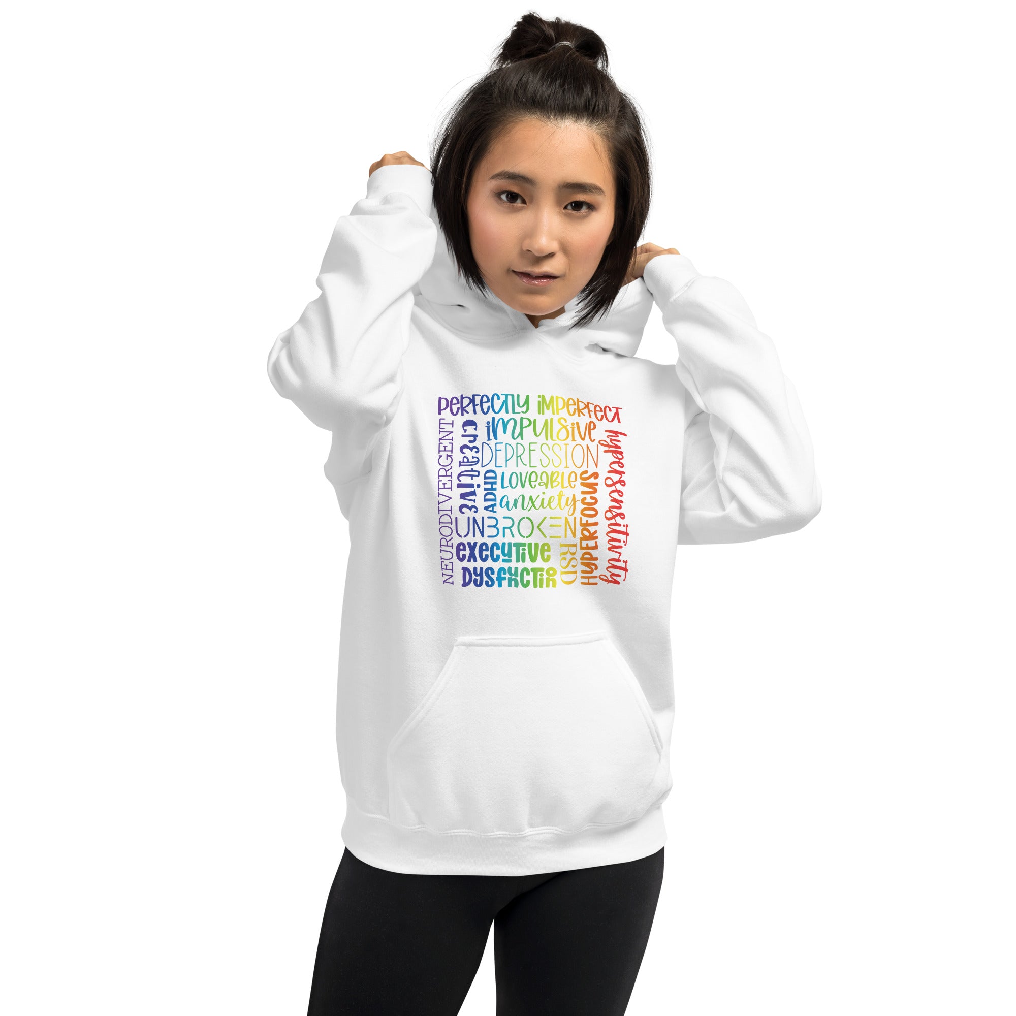 Unisex Hoodie ADHD Subway Art