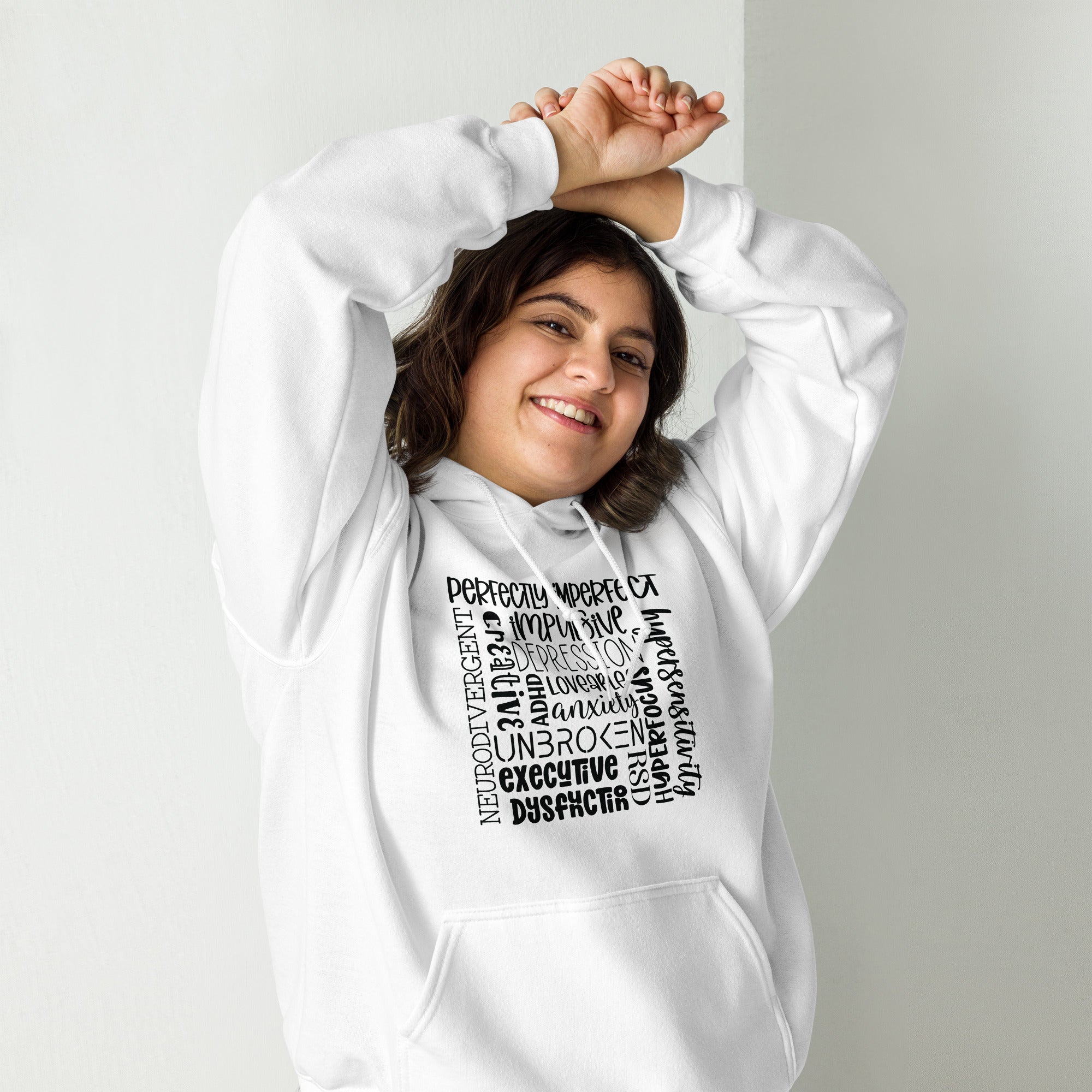 Unisex Hoodie ADHD Subway Art