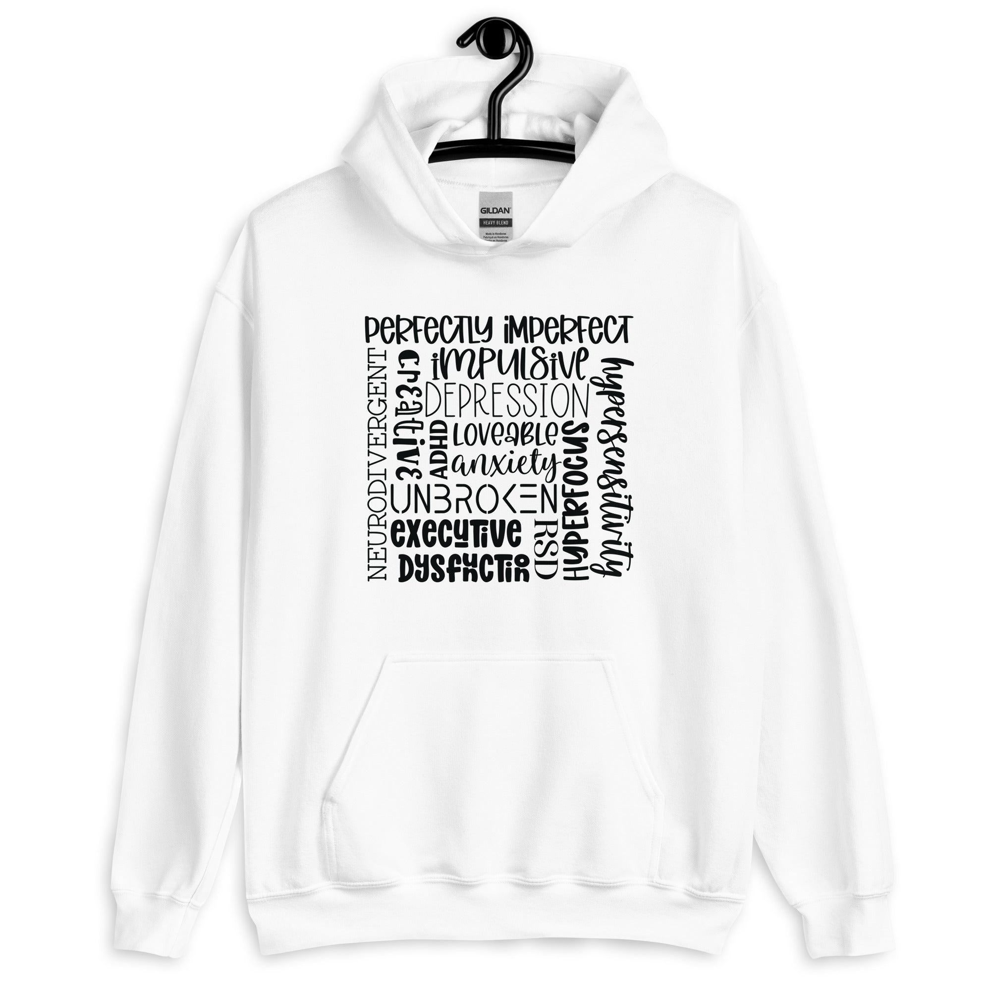 Unisex Hoodie ADHD Subway Art