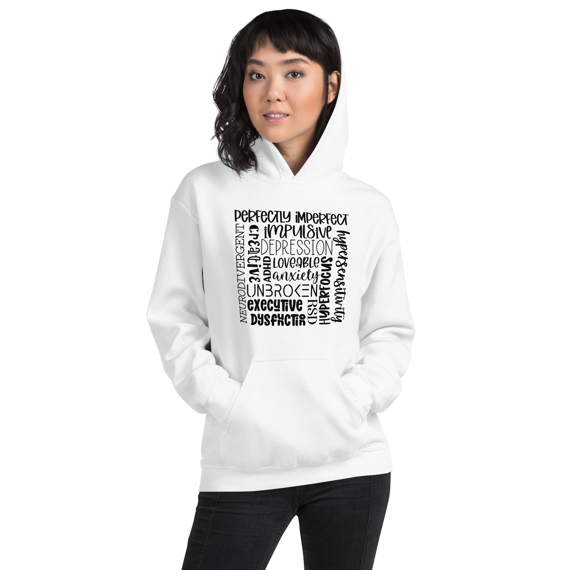 Unisex Hoodie ADHD Subway Art