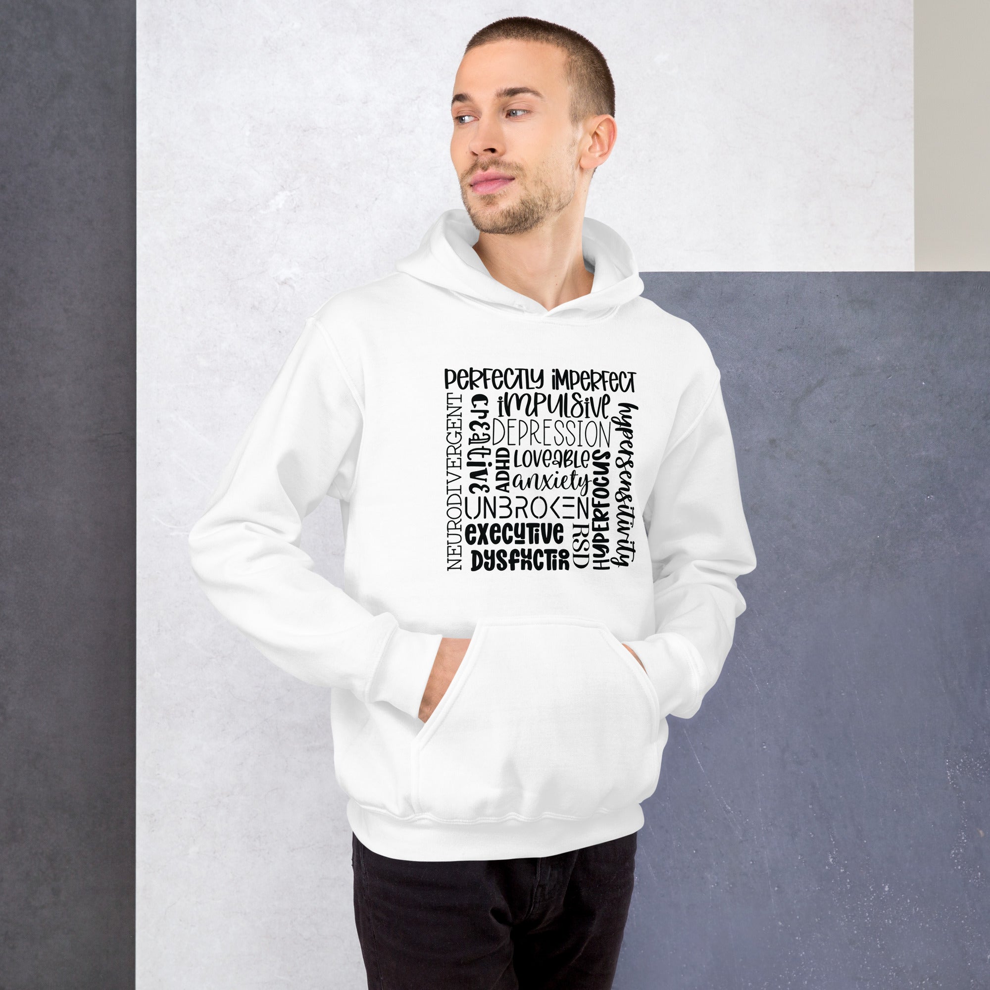 Unisex Hoodie ADHD Subway Art