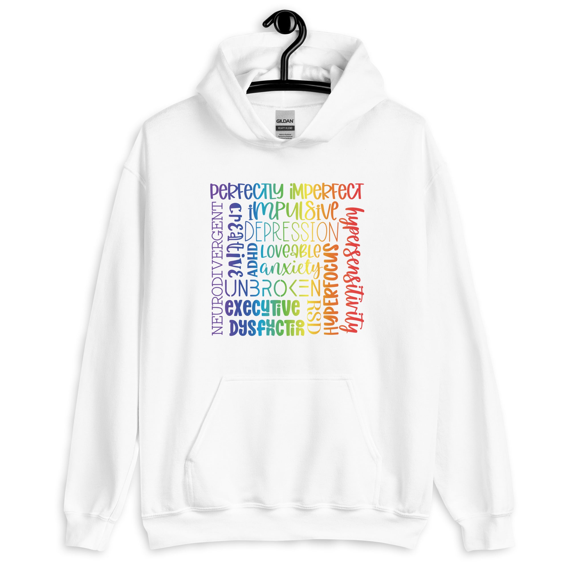 Unisex Hoodie ADHD Subway Art