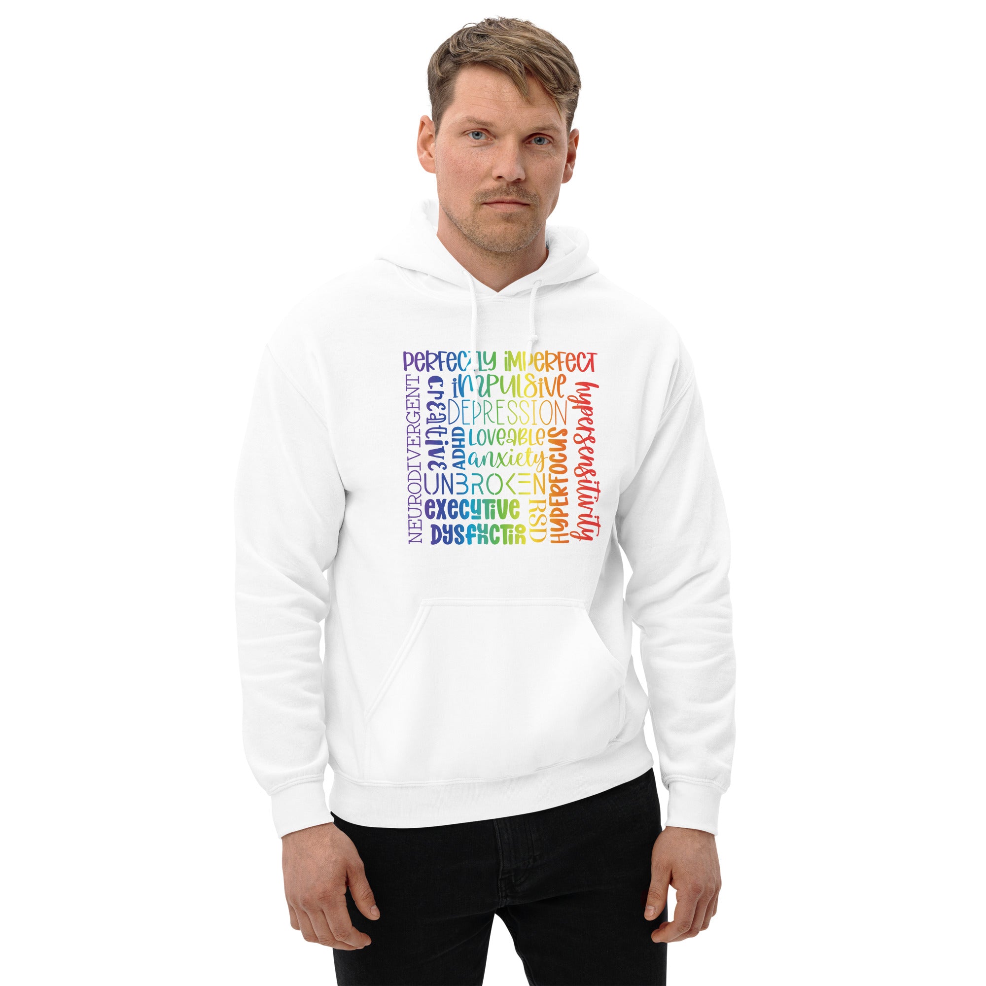 Unisex Hoodie ADHD Subway Art