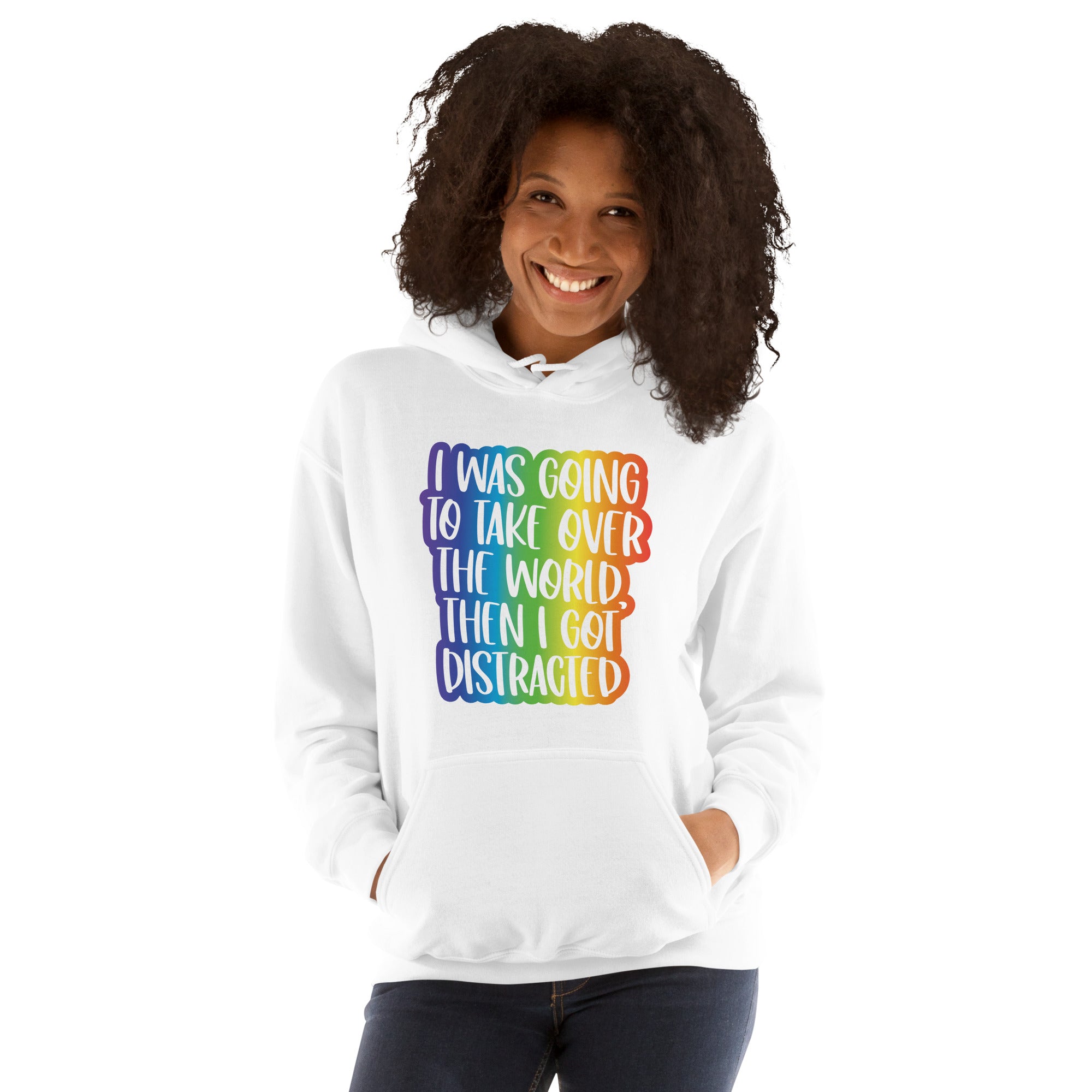 Unisex Hoodie ADHD Take Over The World