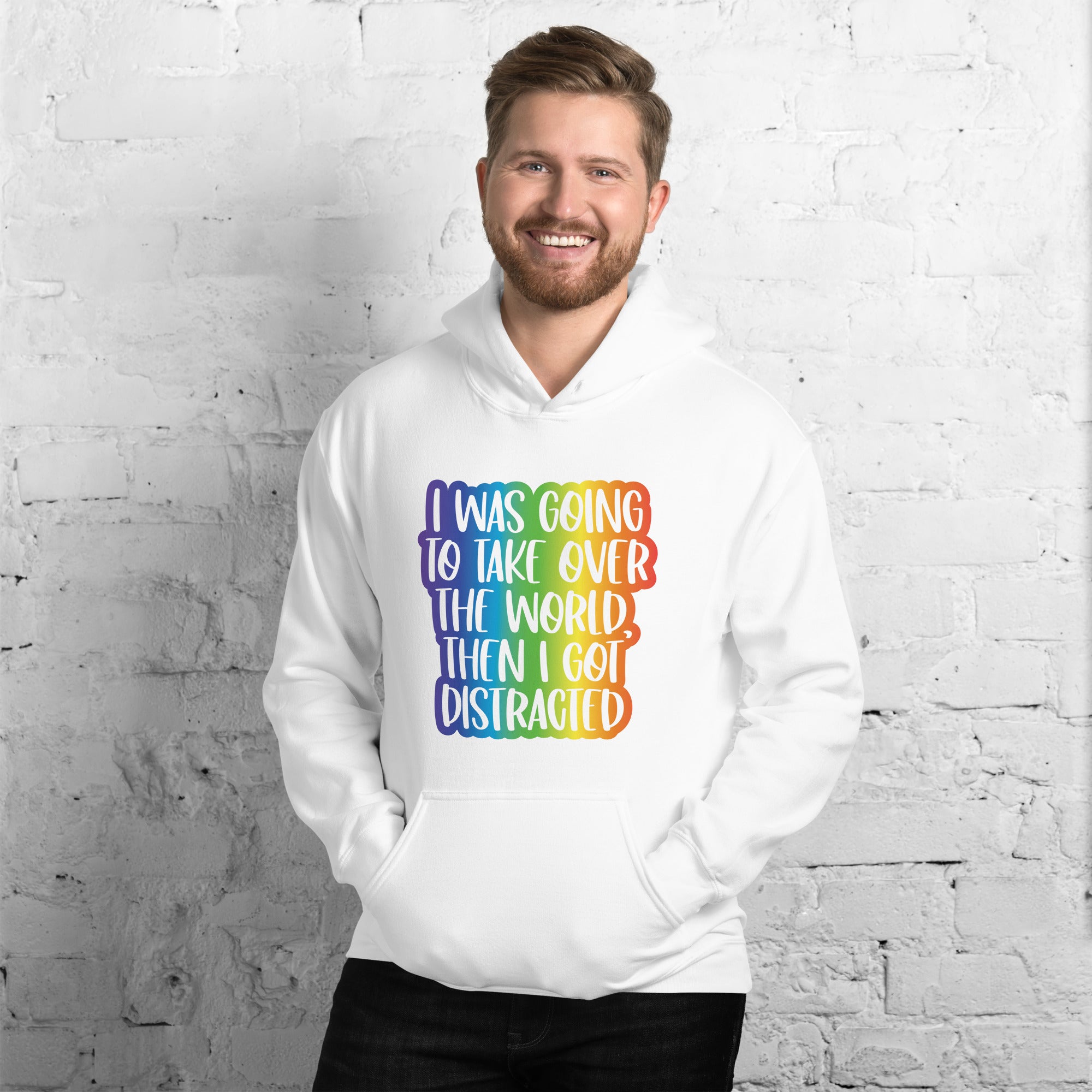 Unisex Hoodie ADHD Take Over The World