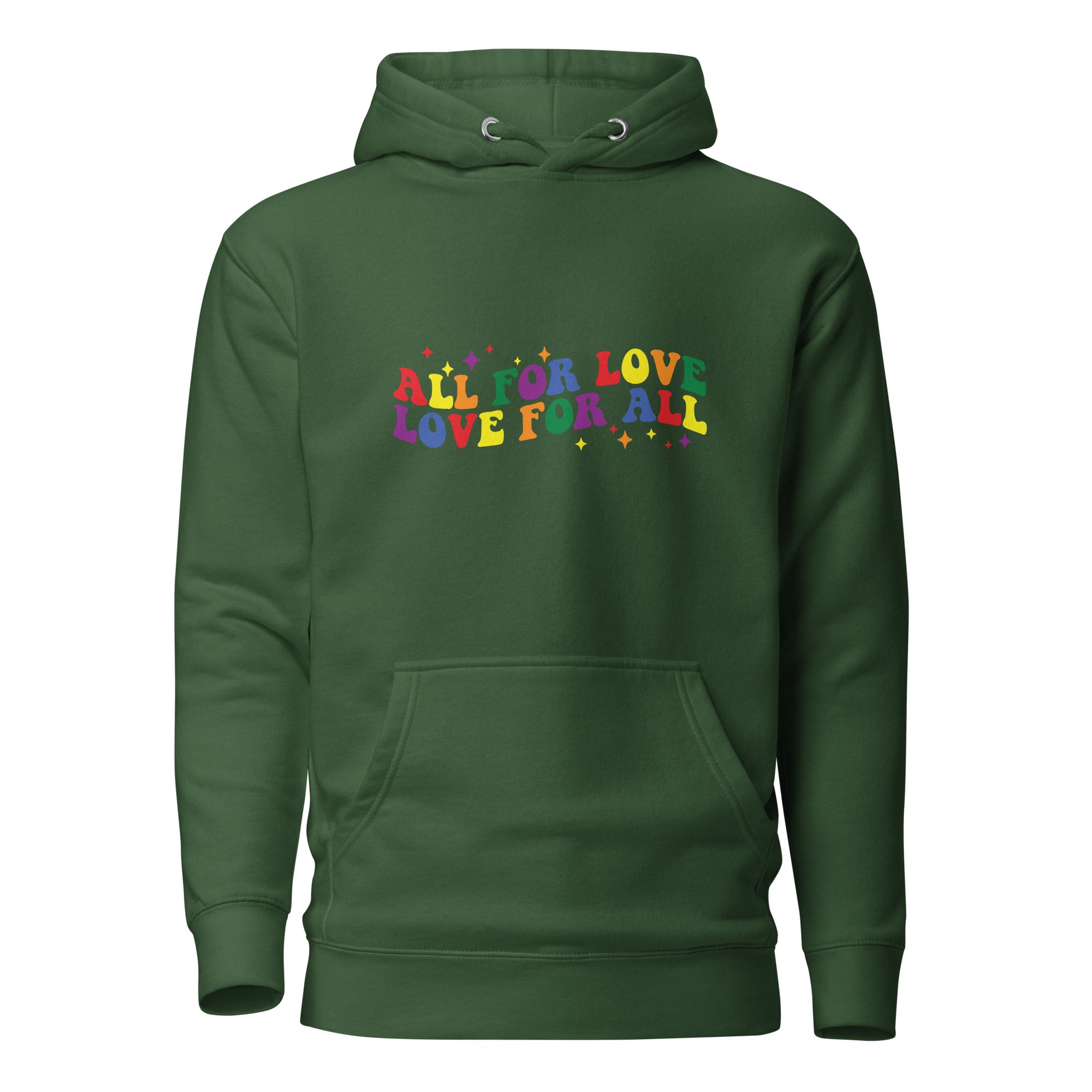 Unisex Hoodie All for love, love for all