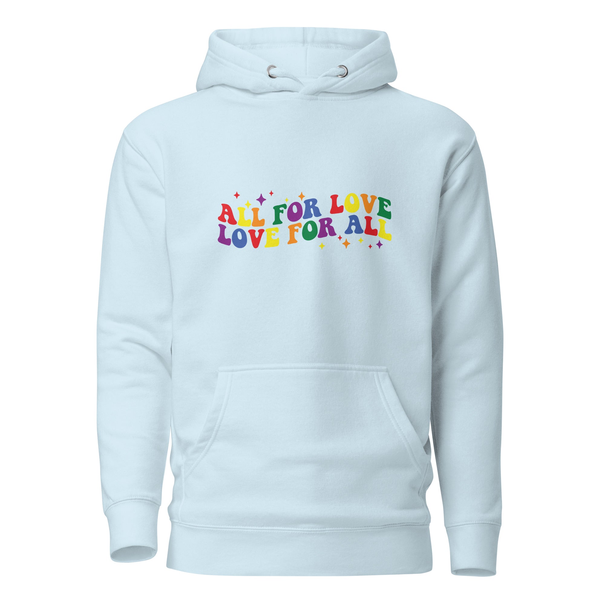 Unisex Hoodie All for love, love for all