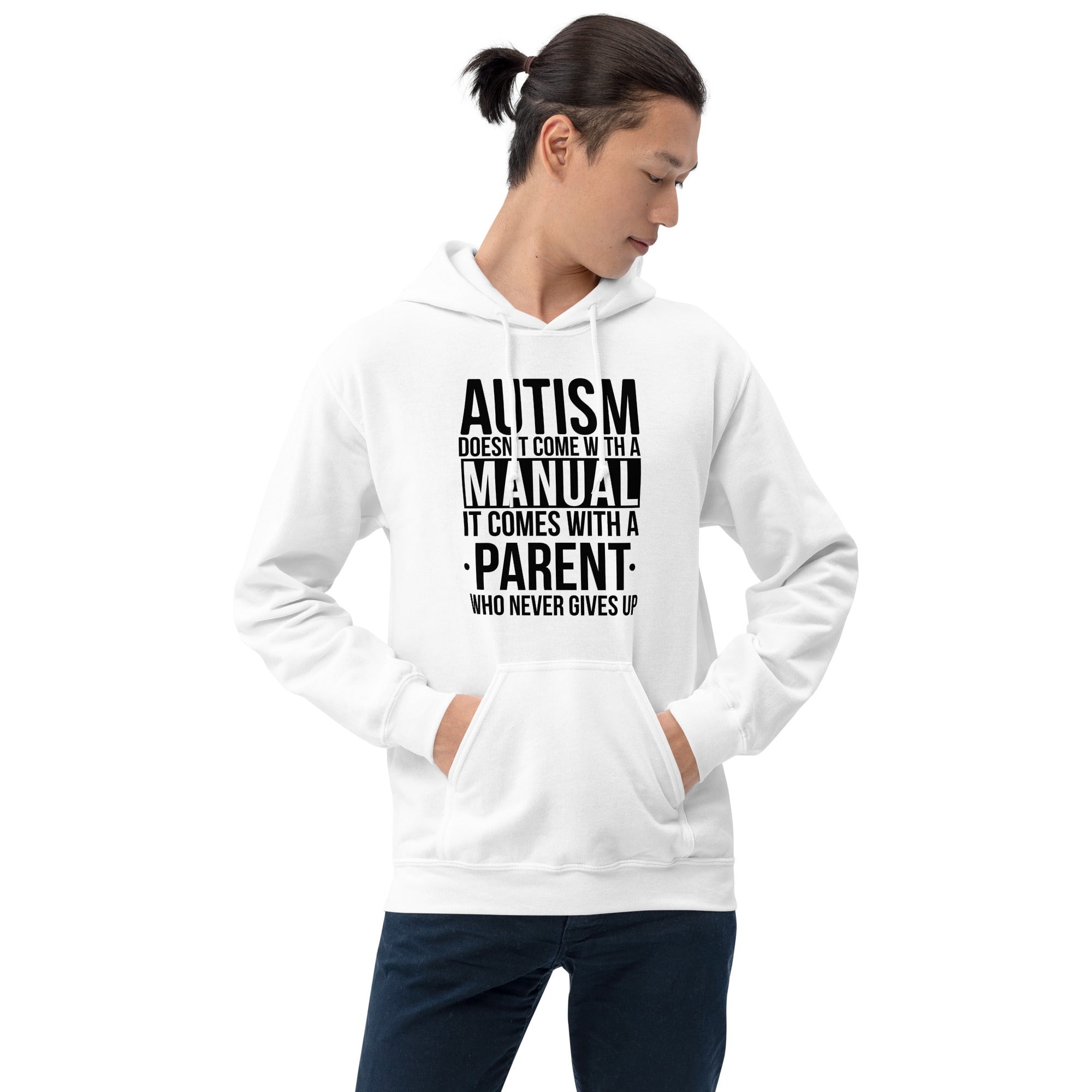 Unisex Hoodie Autism doesn't Come with a manual