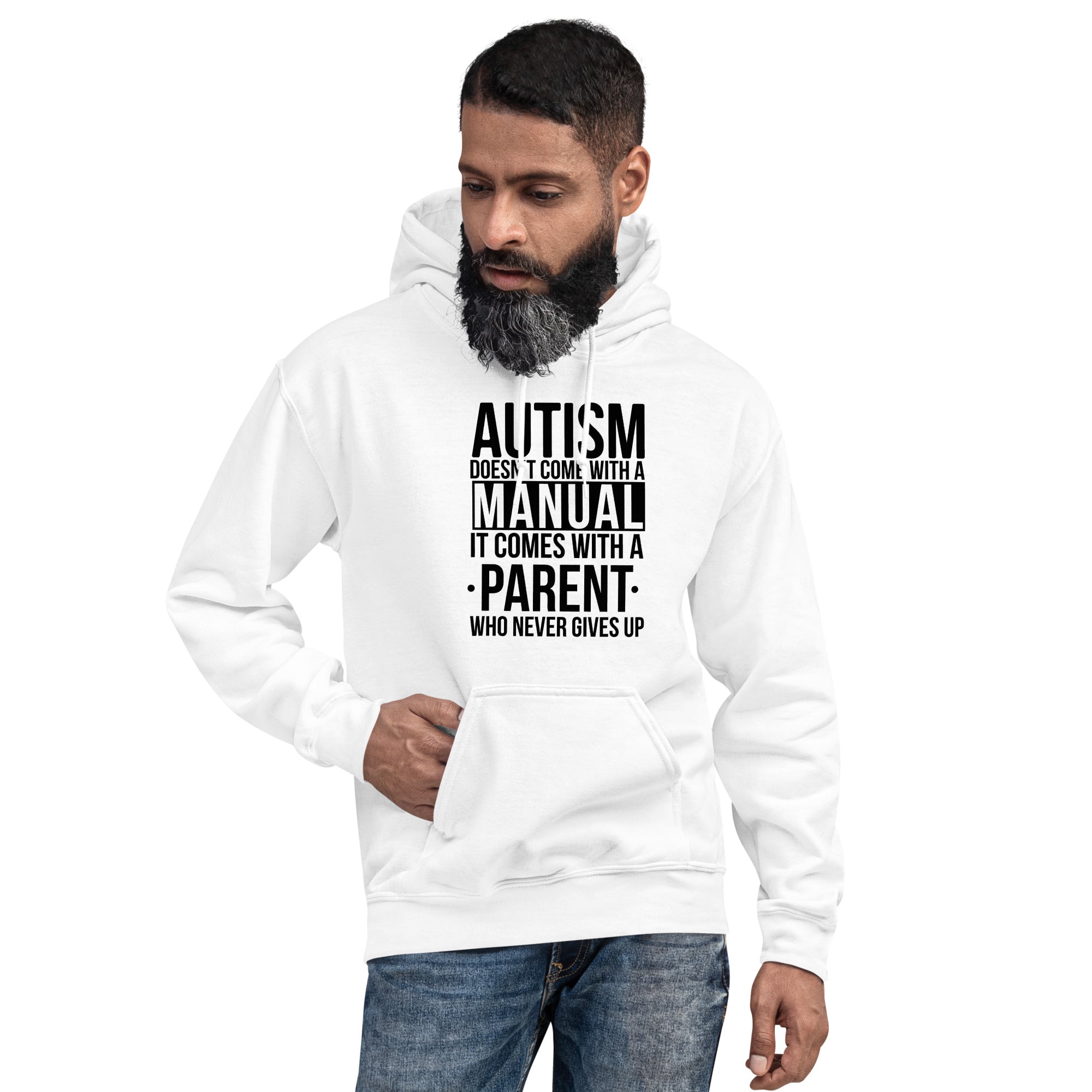 Unisex Hoodie Autism doesn't Come with a manual