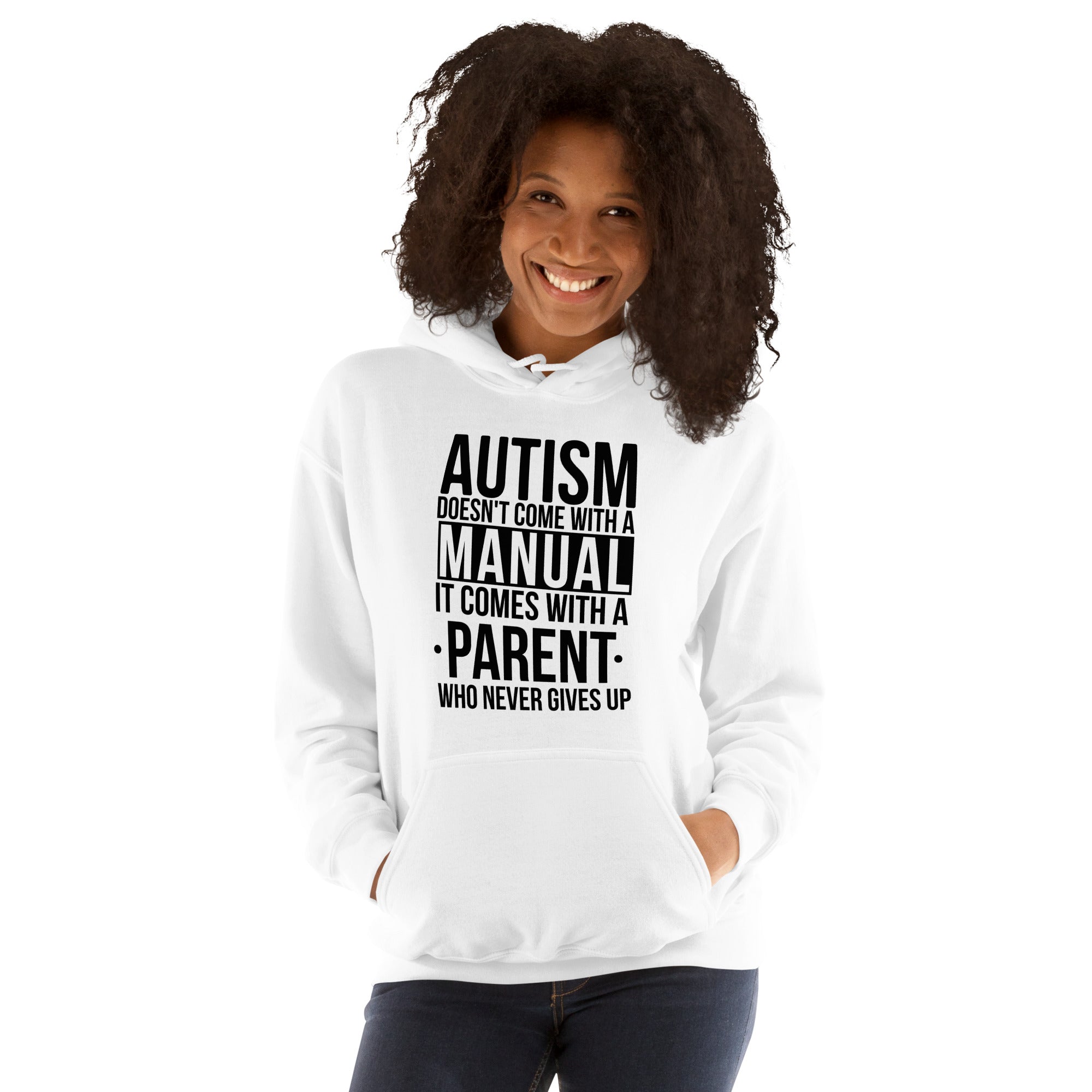 Unisex Hoodie Autism doesn't Come with a manual
