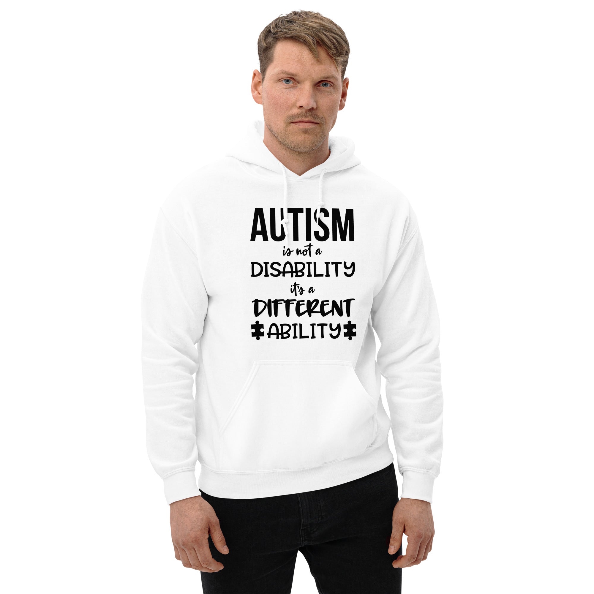 Unisex Hoodie Autism is not a disability