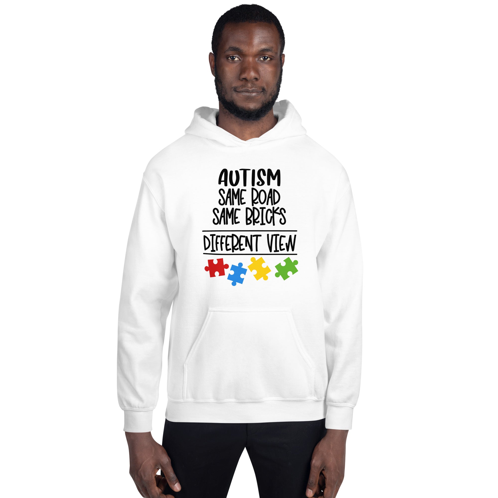 Unisex Hoodie Autism Same Road