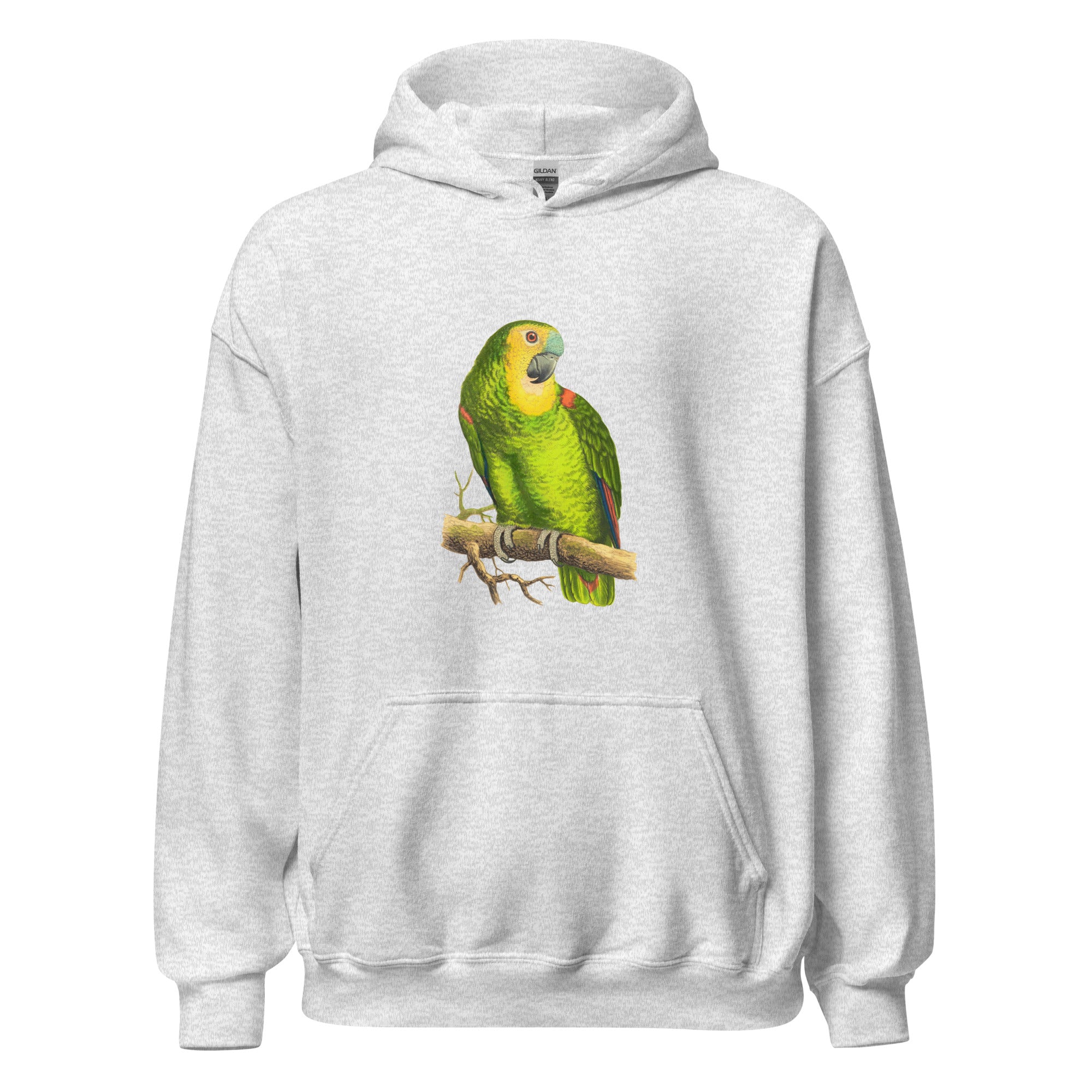 Unisex Hoodie Blue Fronted Amazon Parrot