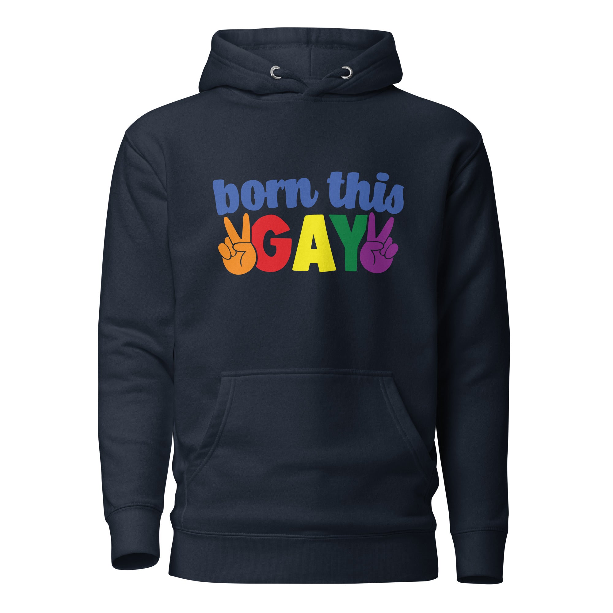 Unisex Hoodie Born this gay