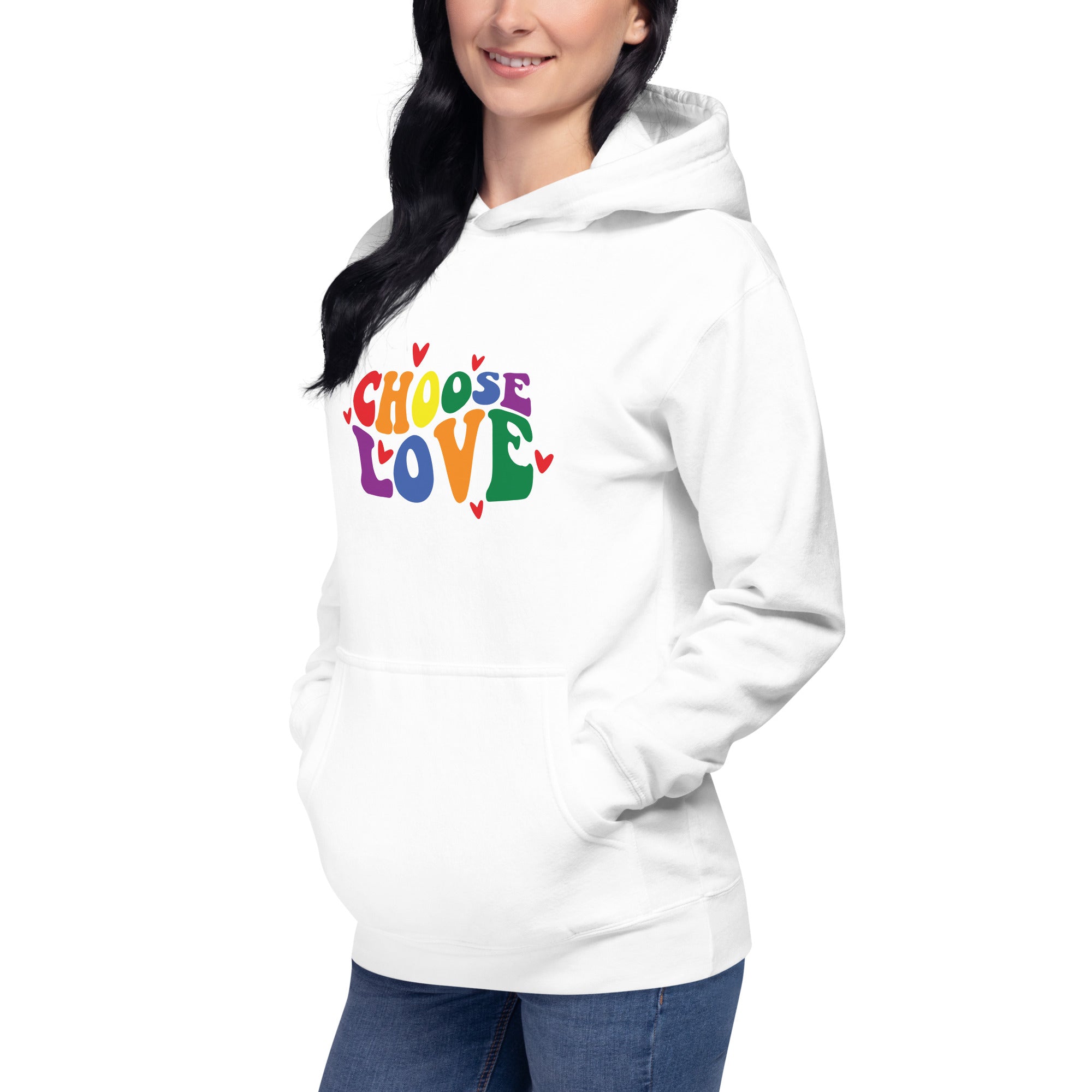 Unisex Hoodie Choose love