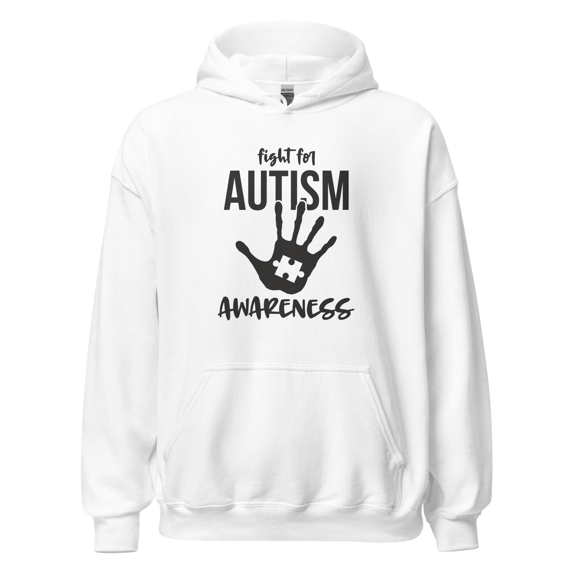 Unisex Hoodie Fight for autism awareness