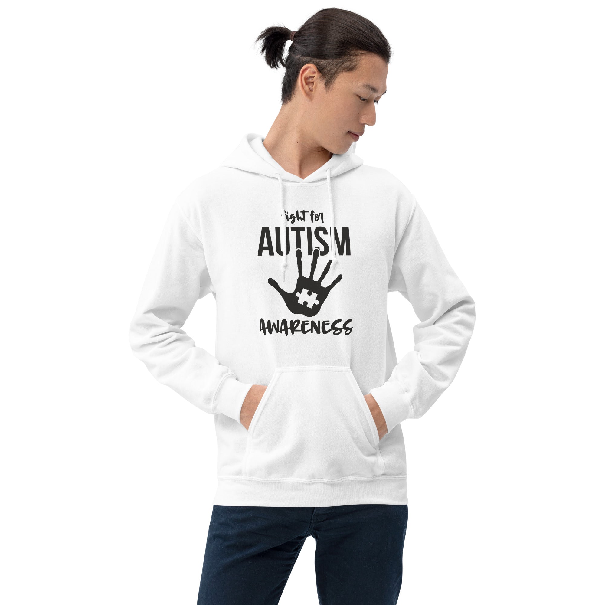 Unisex Hoodie Fight for autism awareness