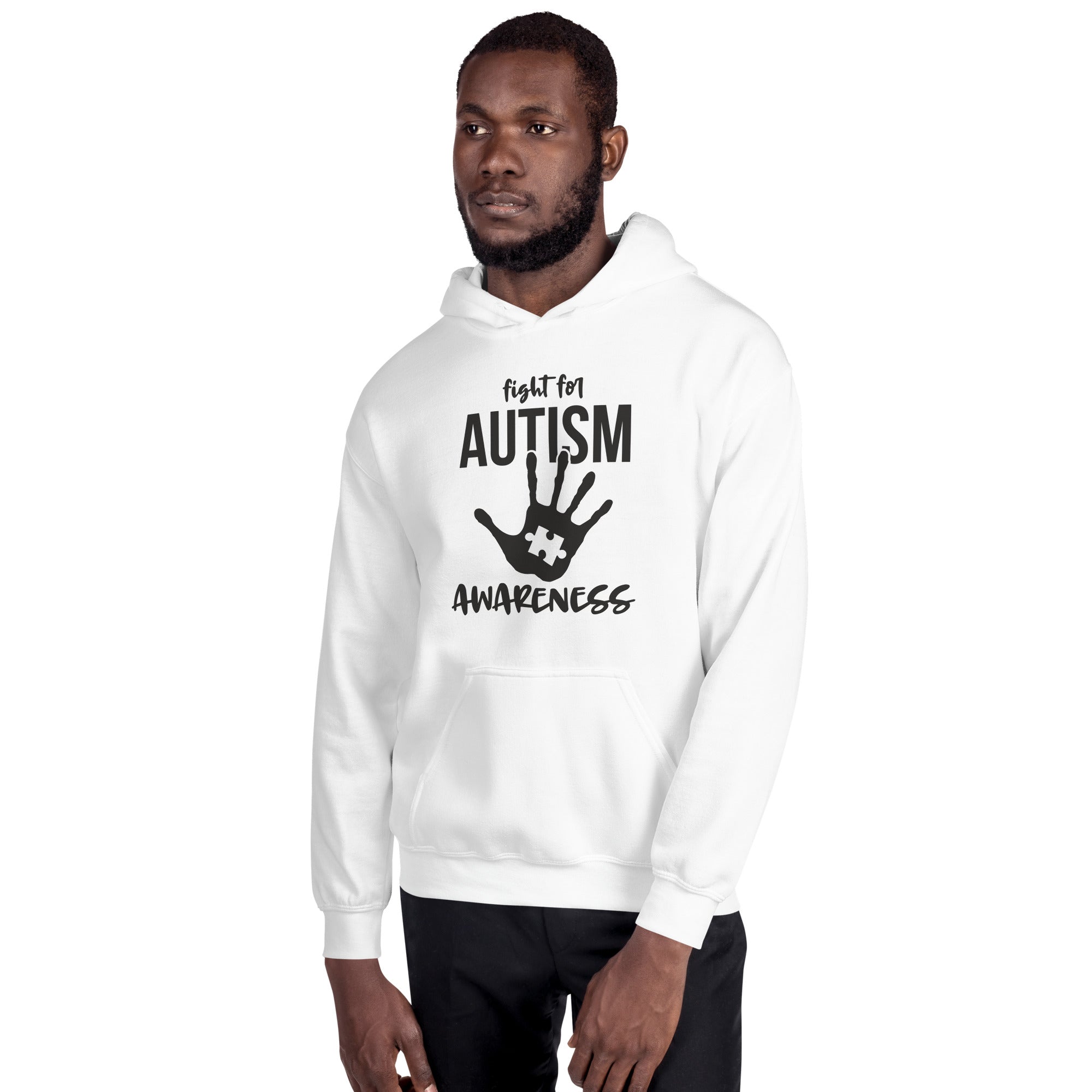Unisex Hoodie Fight for autism awareness