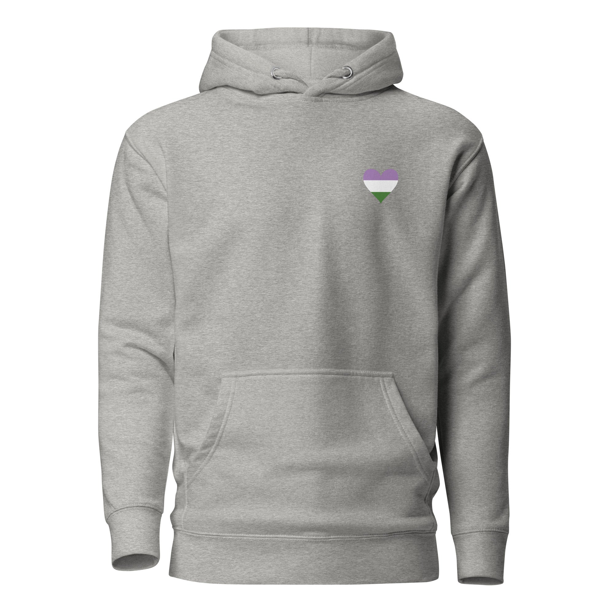 Unisex Hoodie Genderqueer Heart