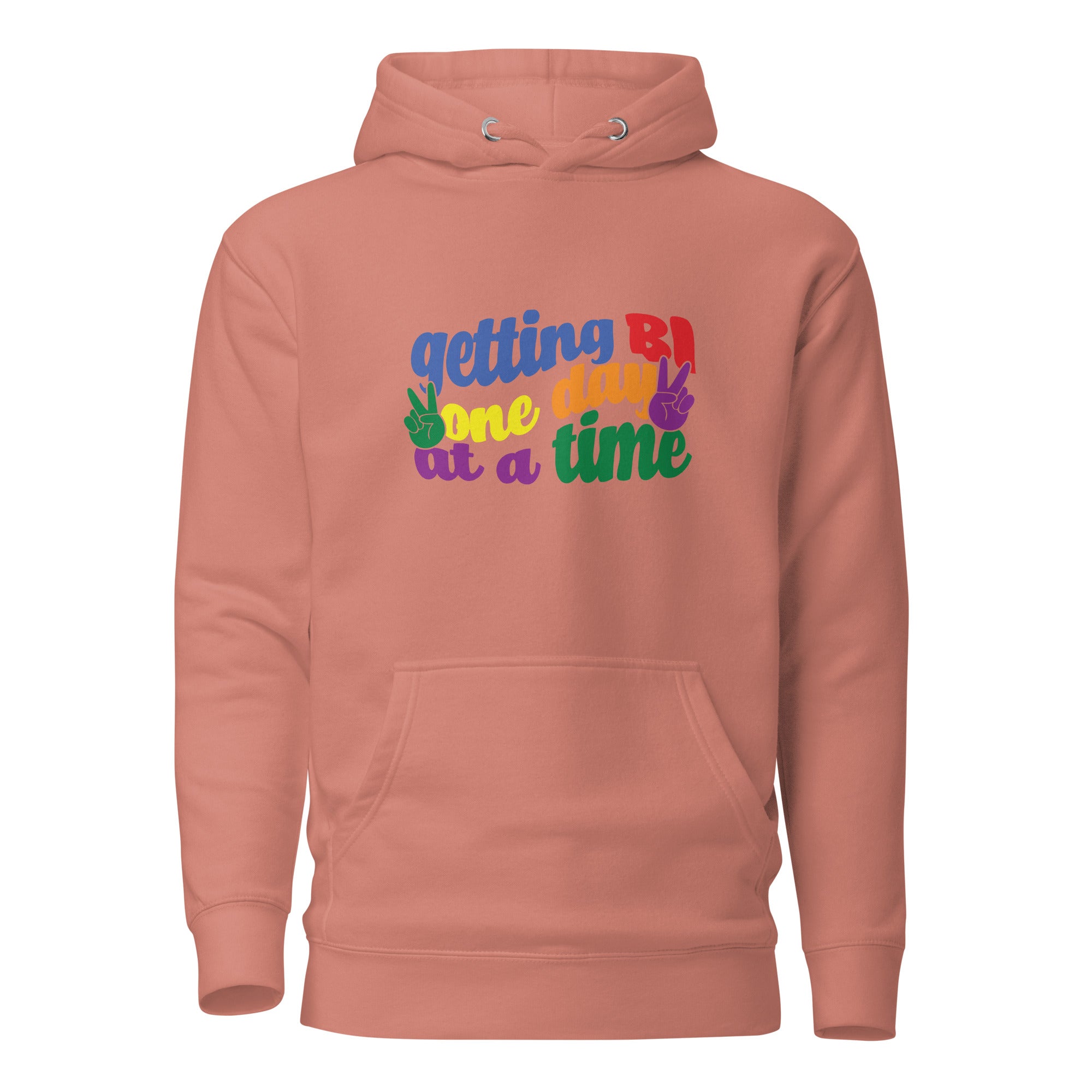 Unisex Hoodie Getting Bi one day at a time
