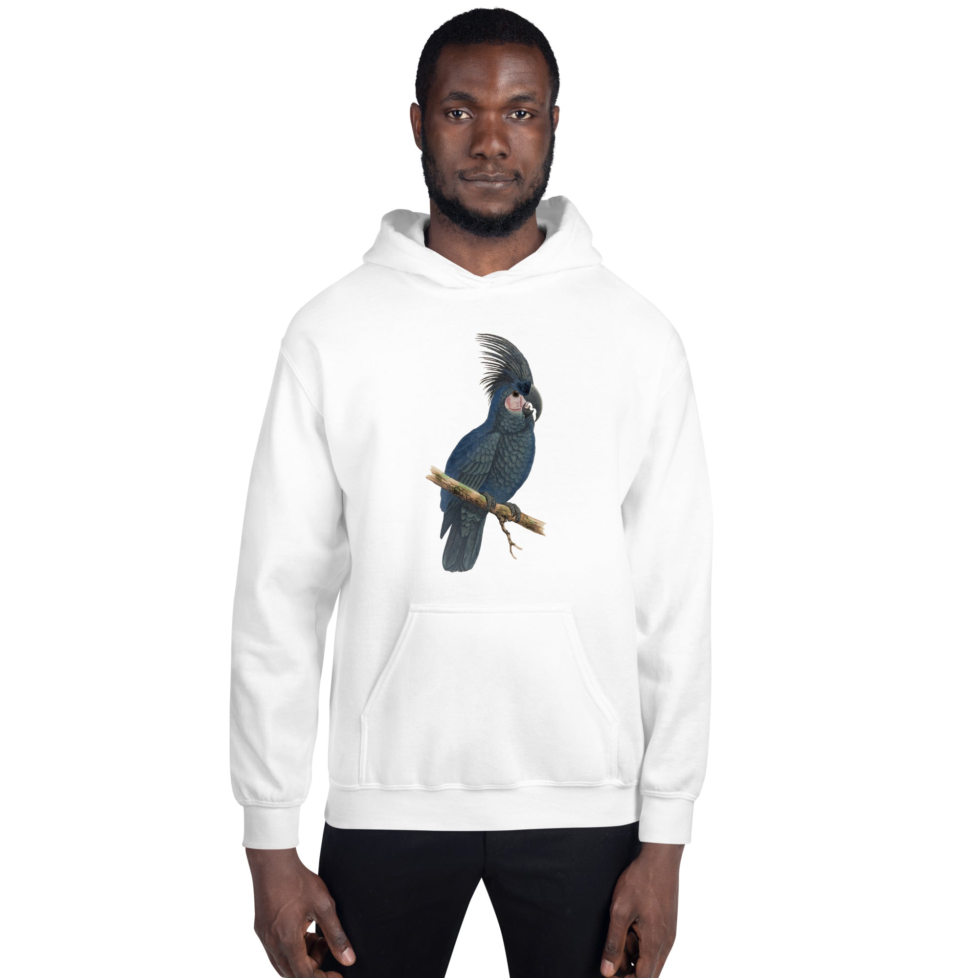 Unisex Hoodie Great Black Cockatoo