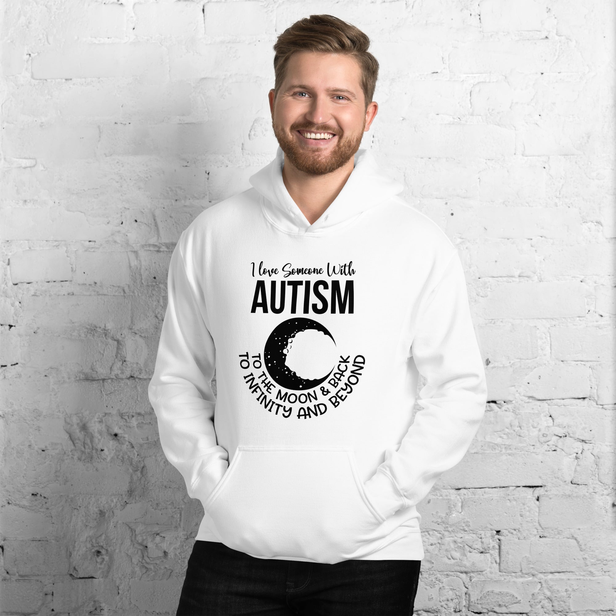 Unisex Hoodie I love someone with autism