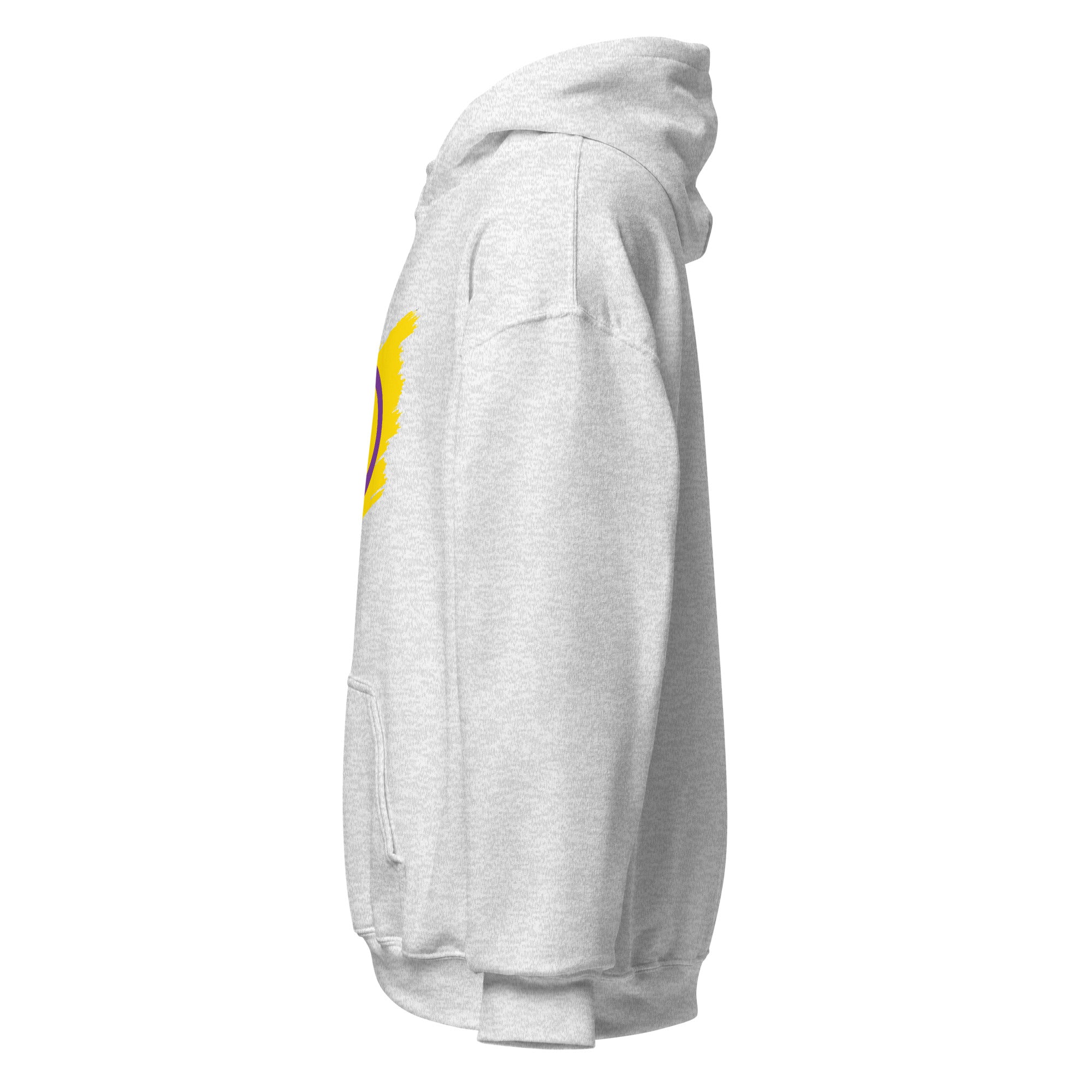 Unisex Hoodie Intersex Grunge Flag