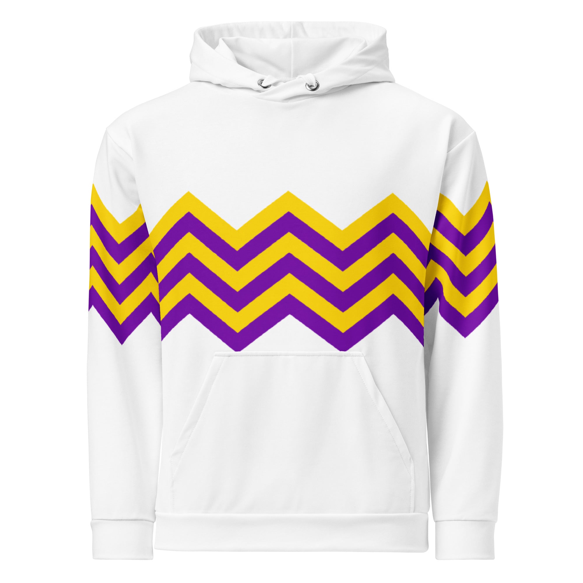 Unisex Hoodie Intersex Zigzag Pattern
