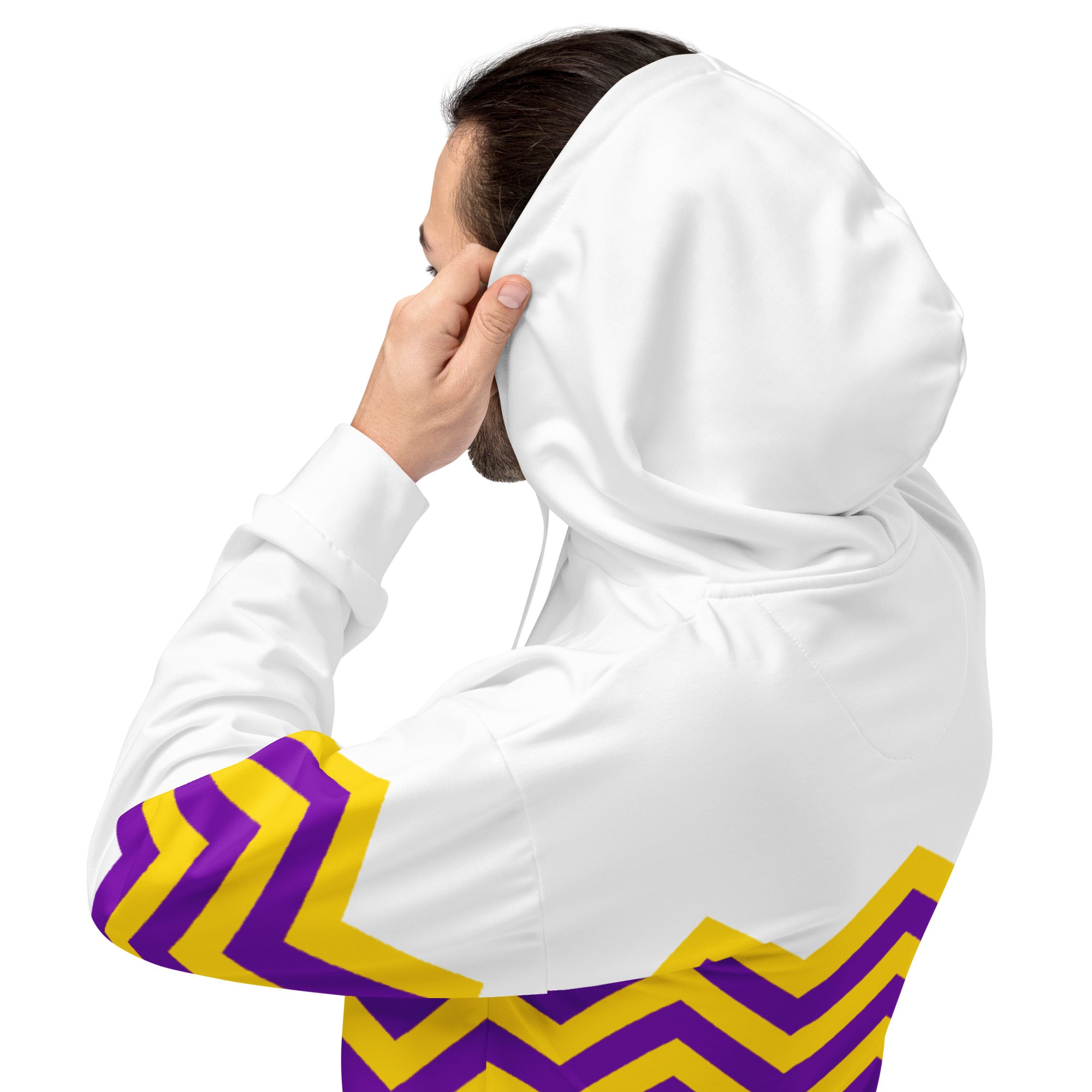 Unisex Hoodie Intersex Zigzag Pattern