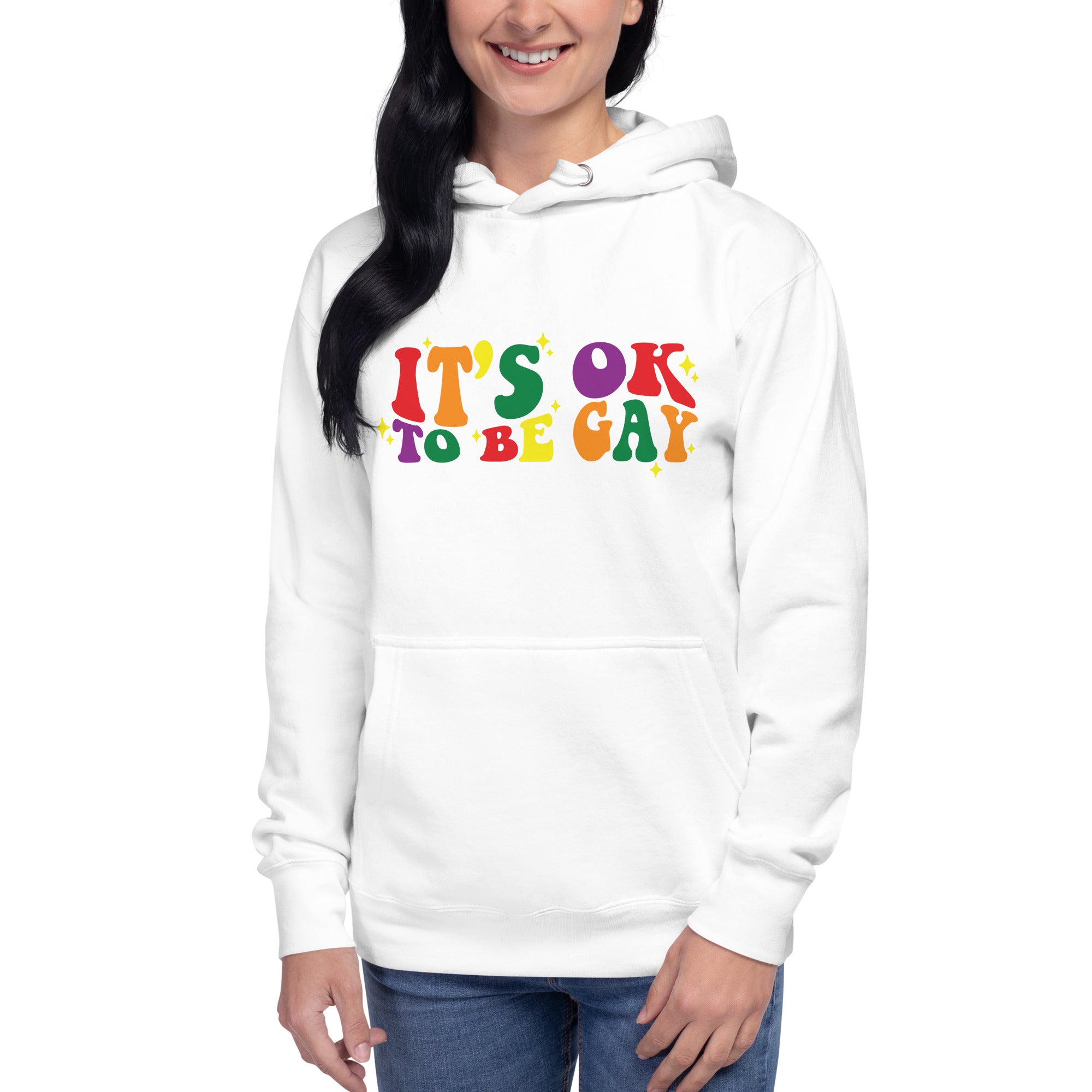 Unisex Hoodie It's ok to be gay