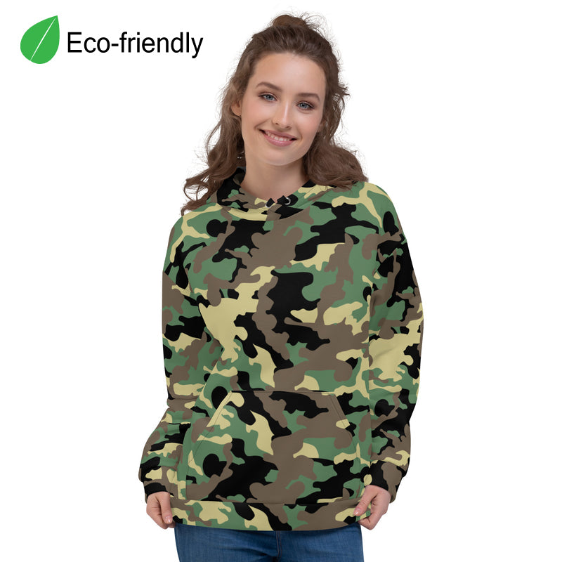 Unisex Hoodie Jungle Camo