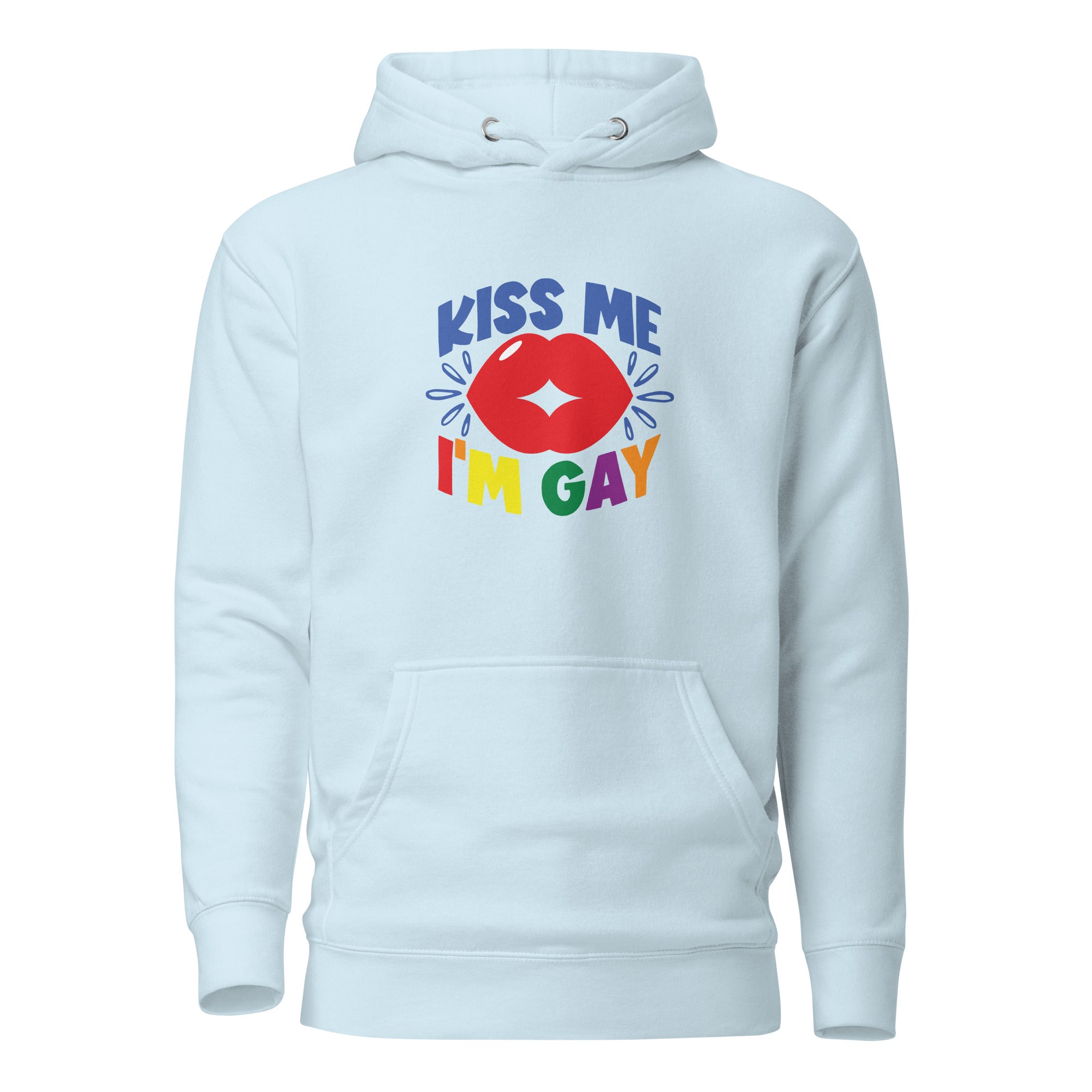 Unisex Hoodie Kiss me I'm gay