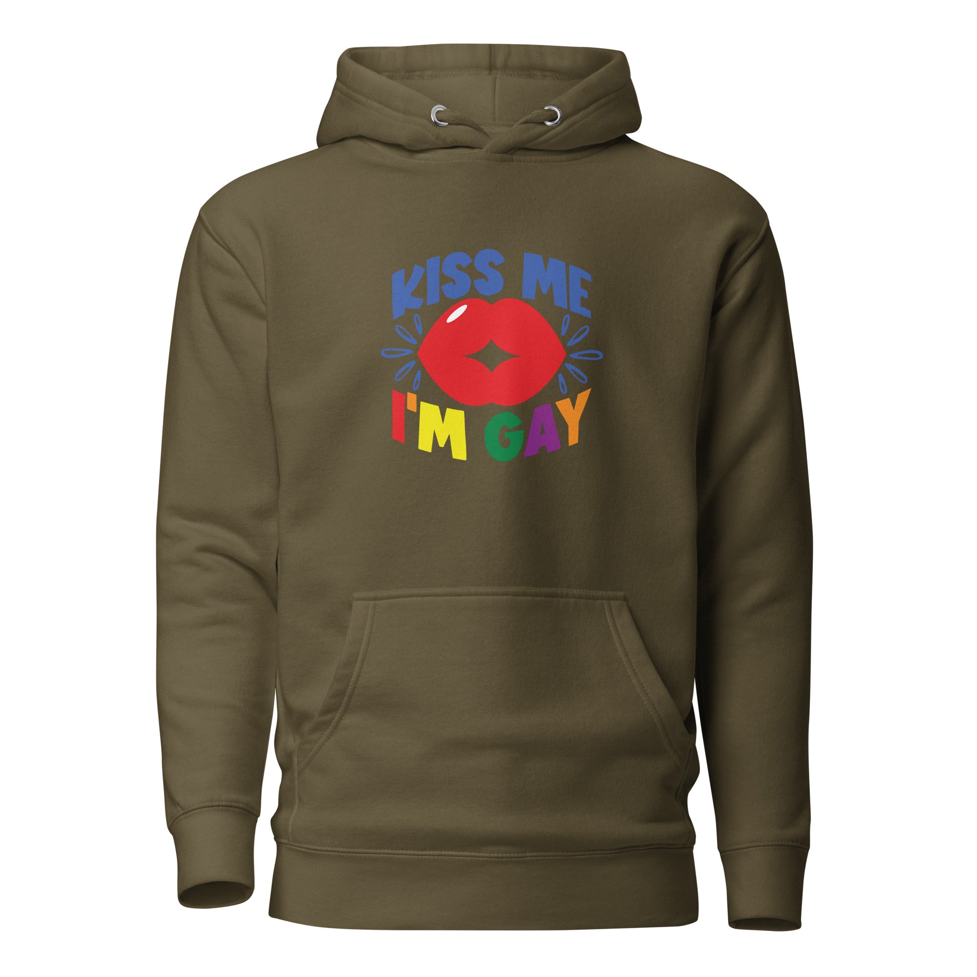 Unisex Hoodie Kiss me I'm gay