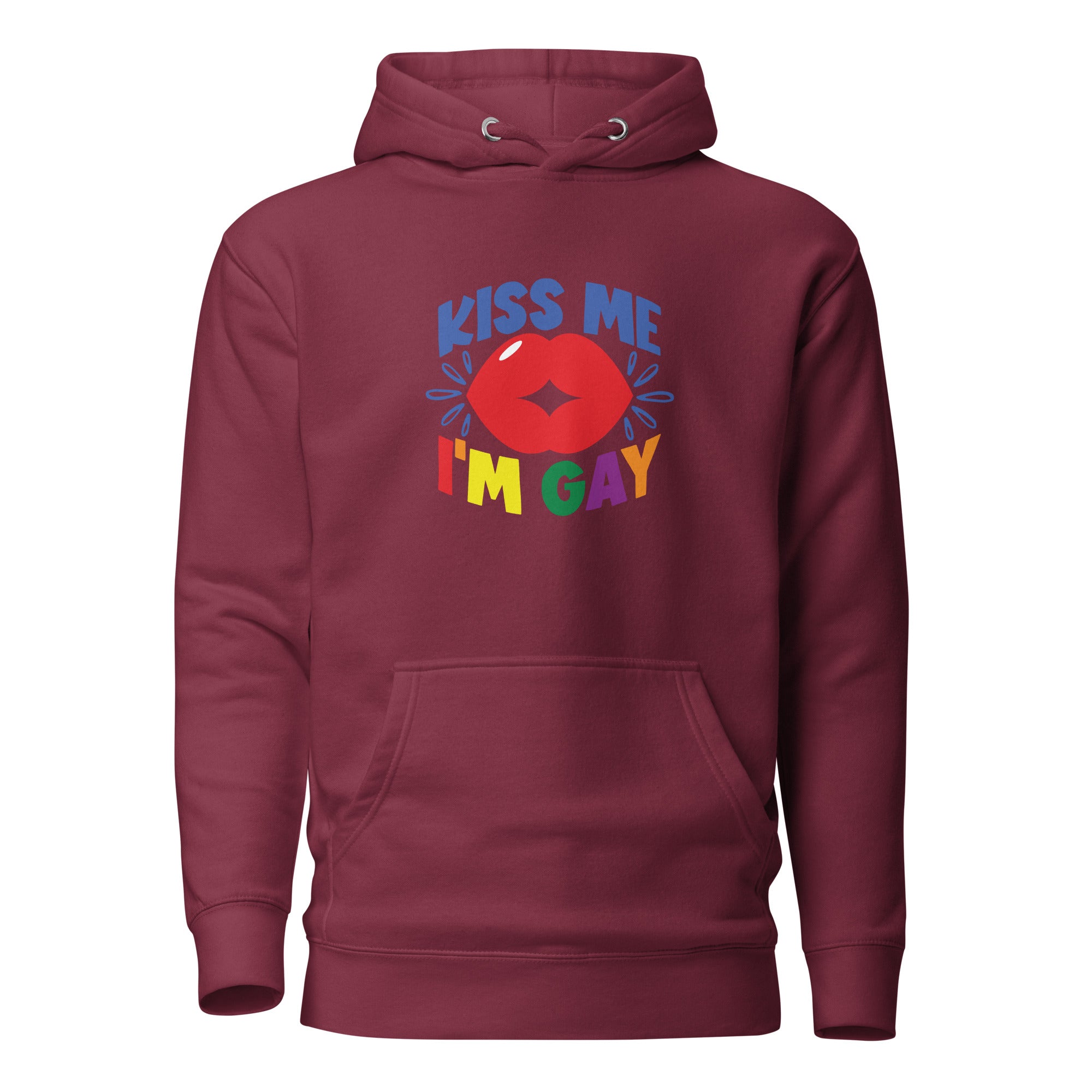 Unisex Hoodie Kiss me I'm gay