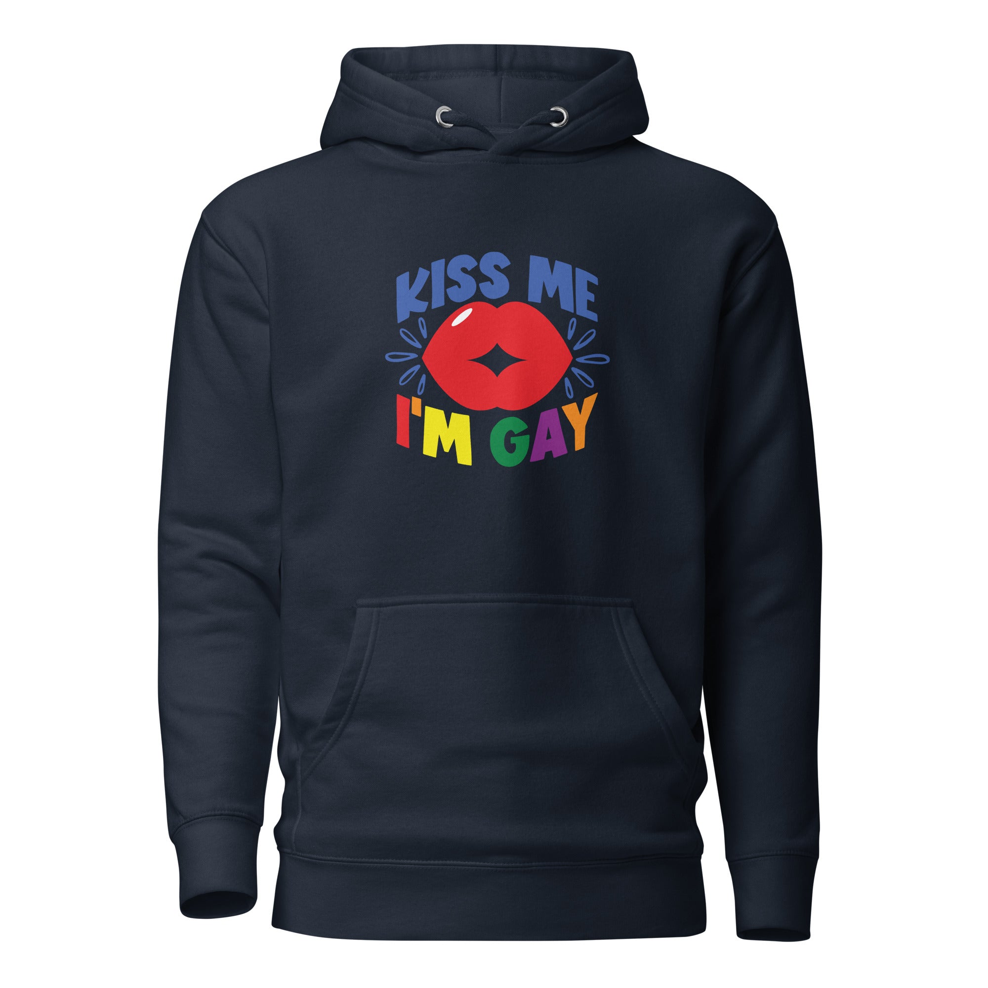 Unisex Hoodie Kiss me I'm gay