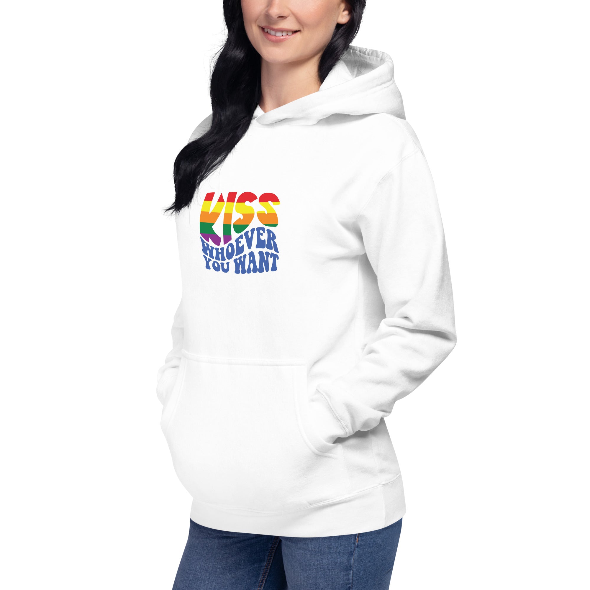 Unisex Hoodie Kiss whoever you want
