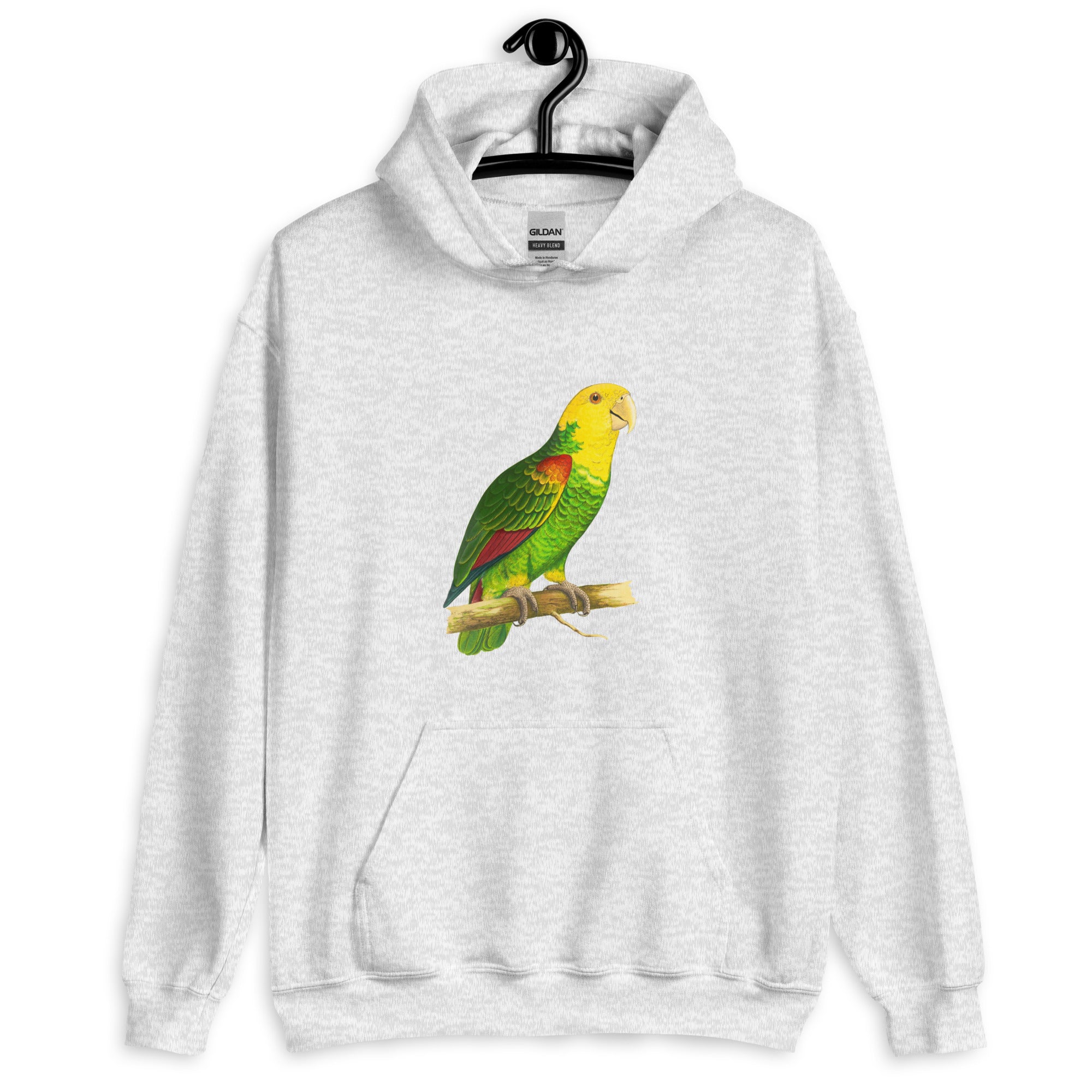 Unisex Hoodie Le Vaillant’s Amazon Parrot