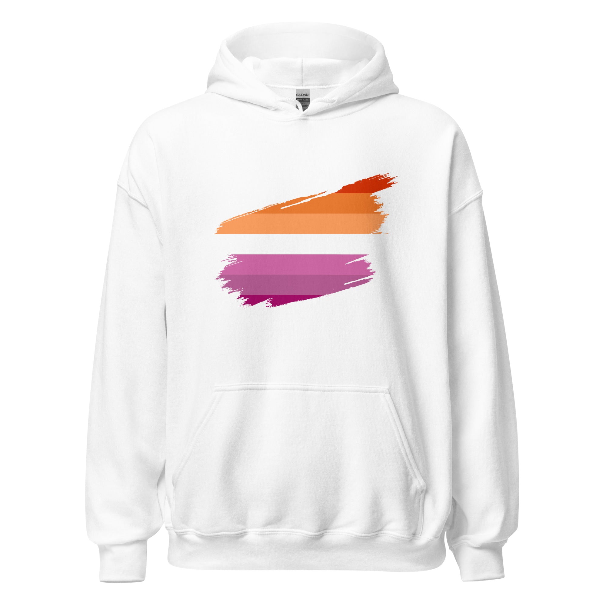 Unisex Hoodie Lesbian Grunge Flag